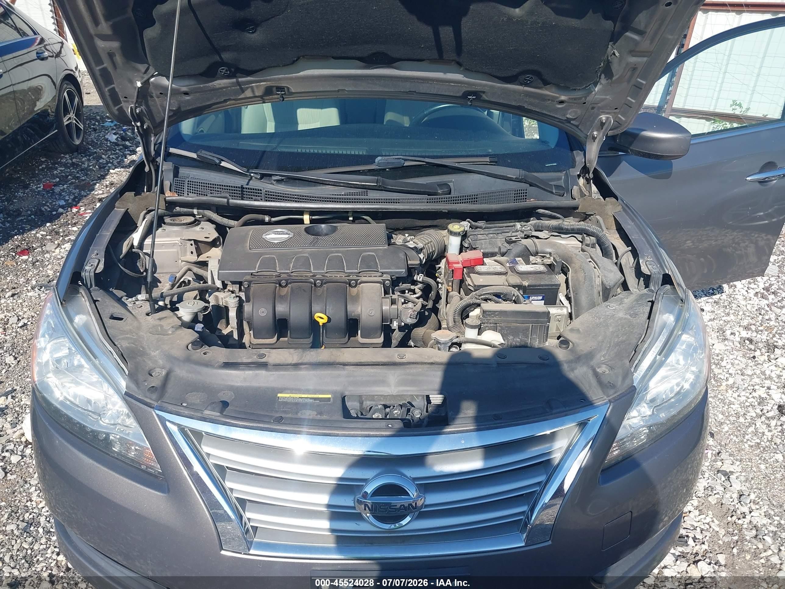 2015 Nissan Sentra Fe+ S/s/sl/sr/sv Gold vin: 3N1AB7AP1FY225998