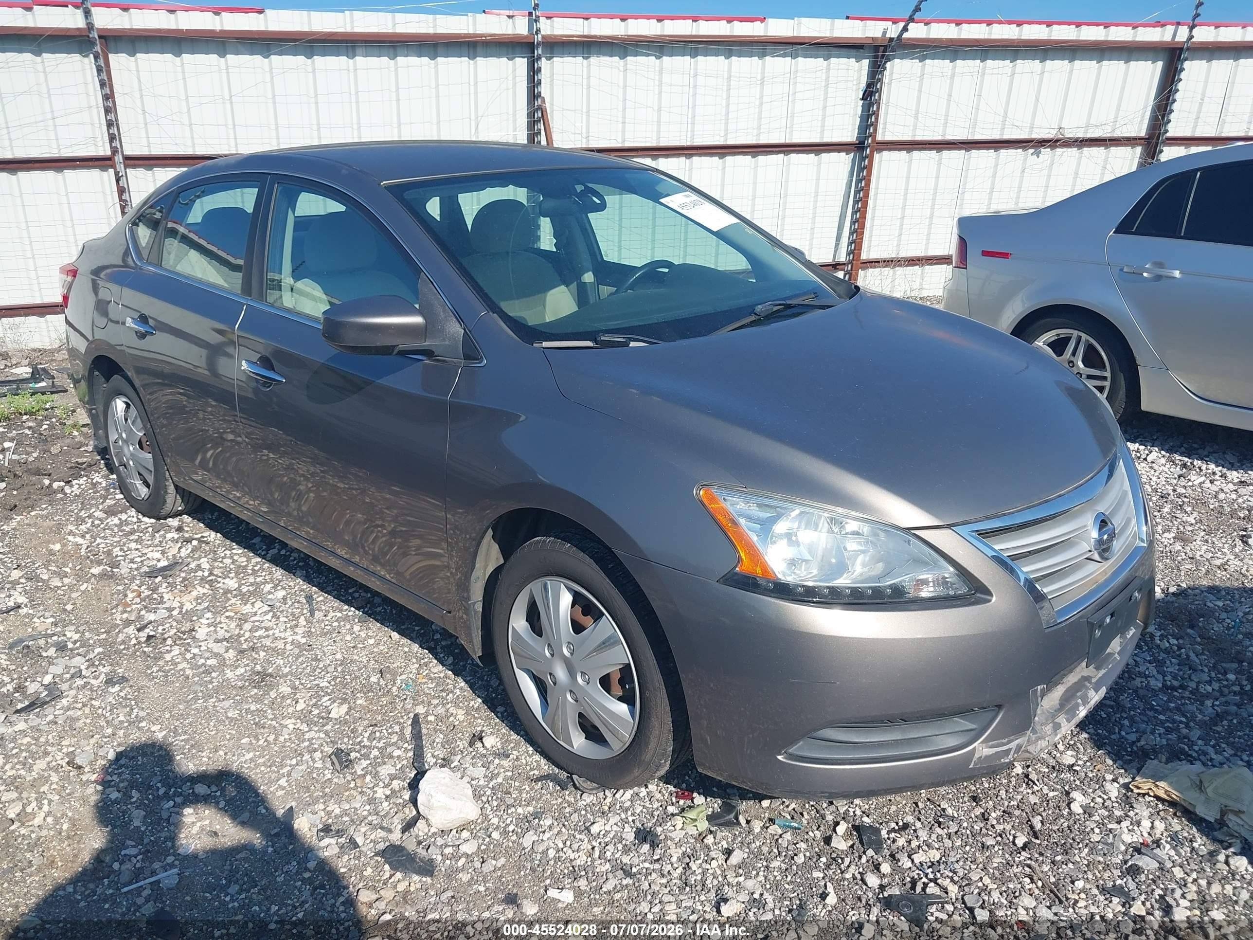 2015 Nissan Sentra Fe+ S/s/sl/sr/sv Gold vin: 3N1AB7AP1FY225998