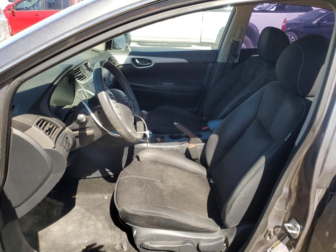 2015 Nissan Sentra S Gray vin: 3N1AB7AP1FY232644