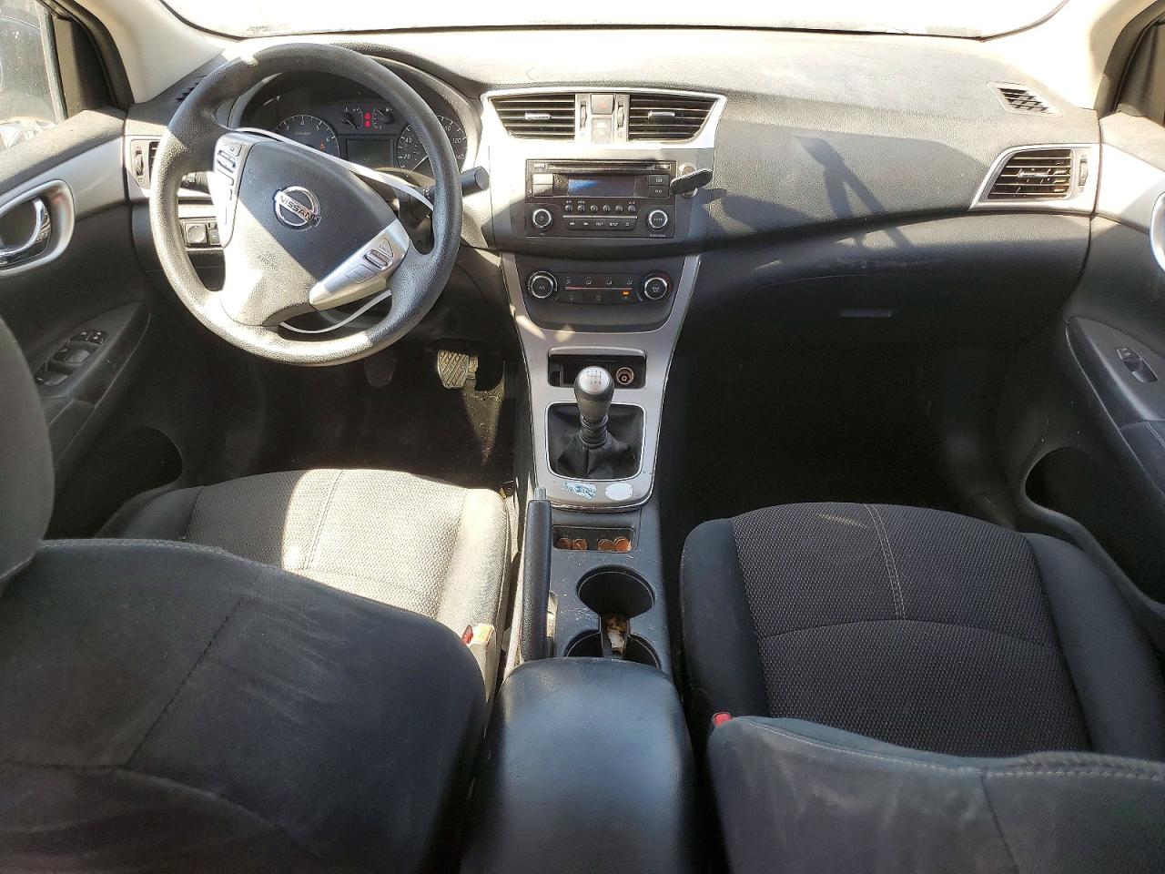 2015 Nissan Sentra S Gray vin: 3N1AB7AP1FY232644
