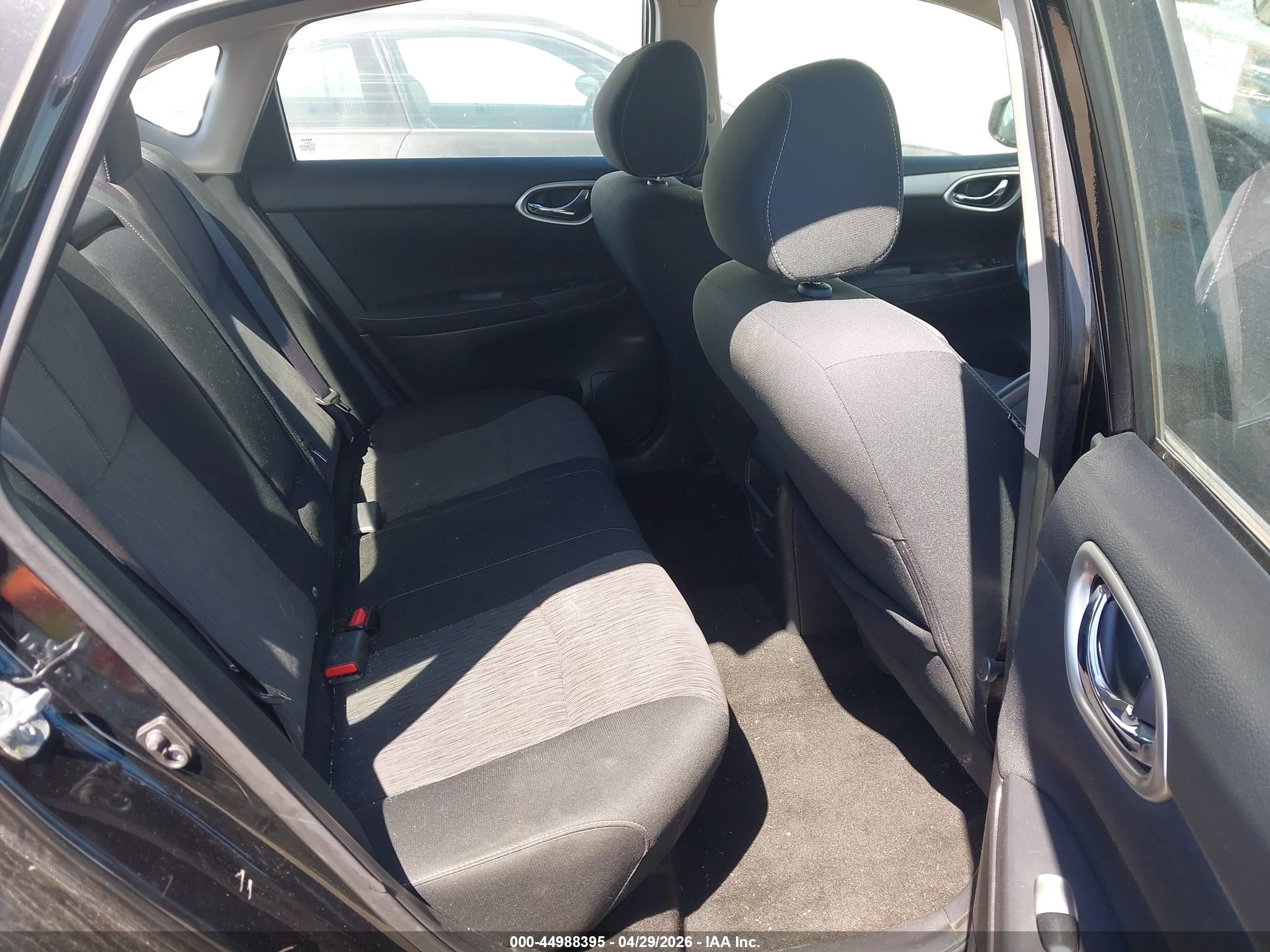 2015 Nissan Sentra Sv Black vin: 3N1AB7AP1FY236712
