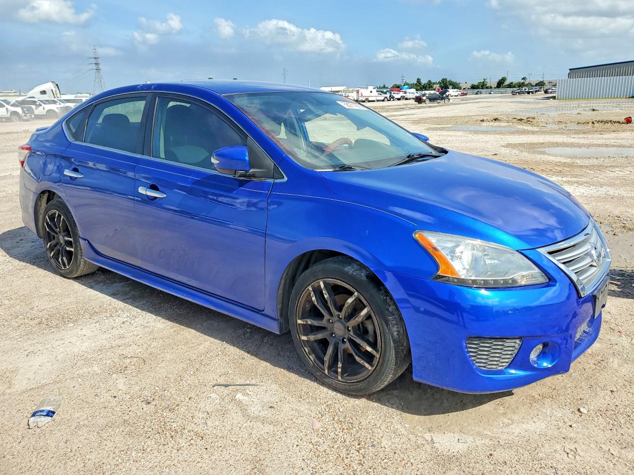 2015 Nissan Sentra Sr Blue vin: 3N1AB7AP1FY240968