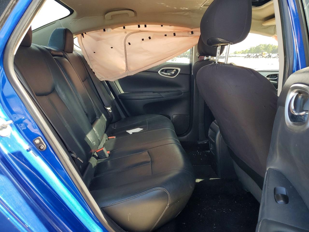 2015 Nissan Sentra Sr Blue vin: 3N1AB7AP1FY240968