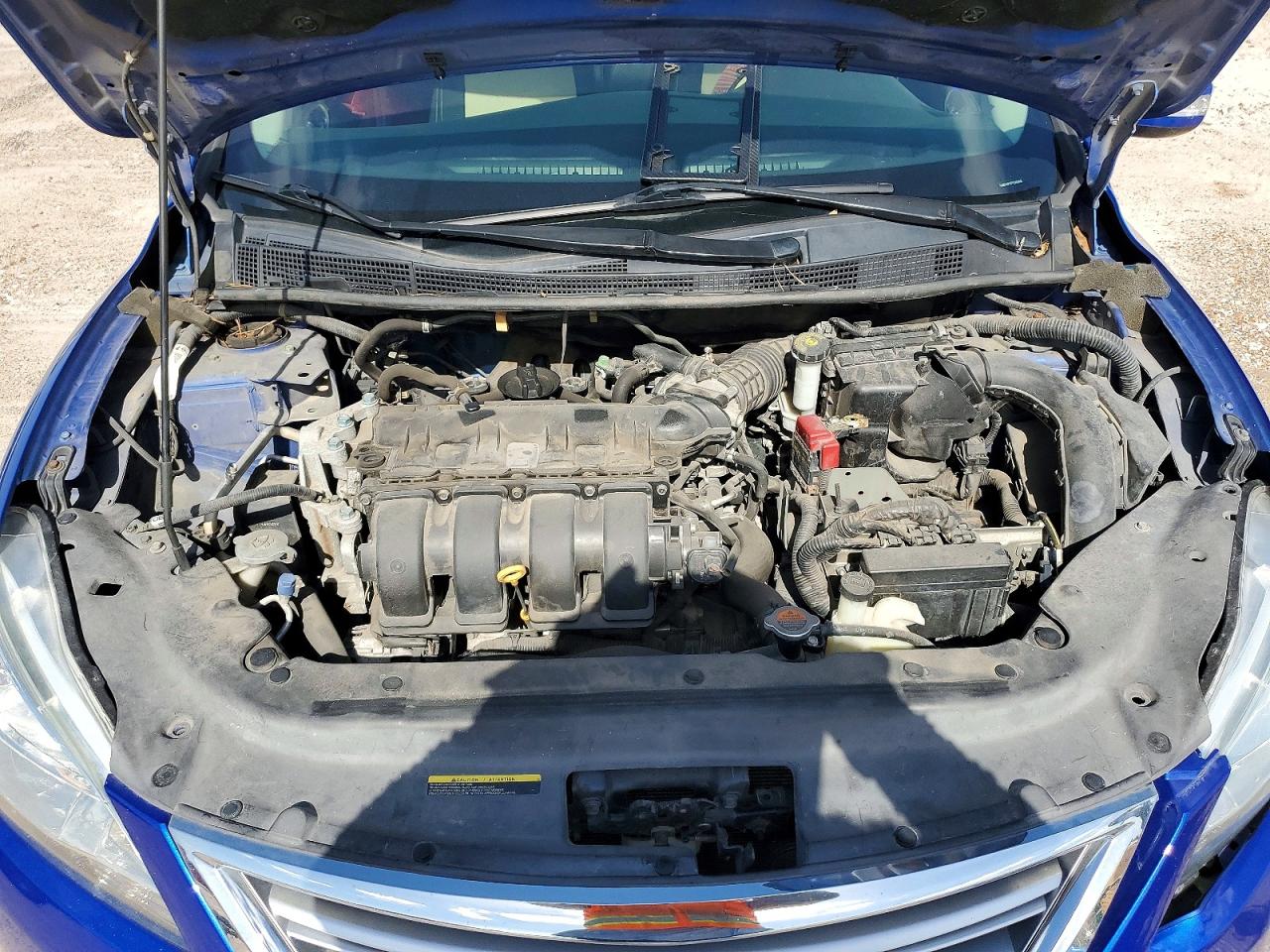 2015 Nissan Sentra Sr Blue vin: 3N1AB7AP1FY240968