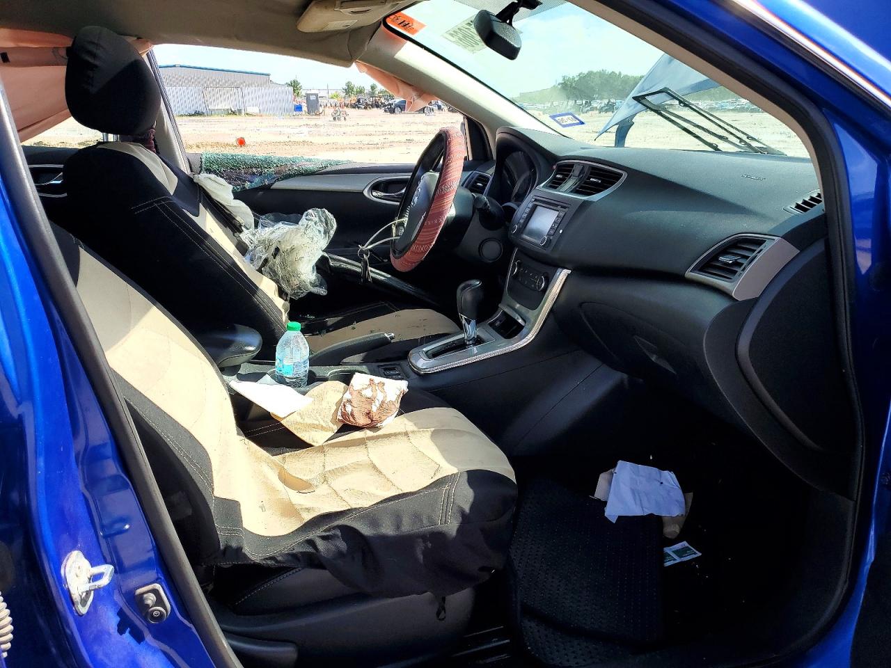 2015 Nissan Sentra Sr Blue vin: 3N1AB7AP1FY240968