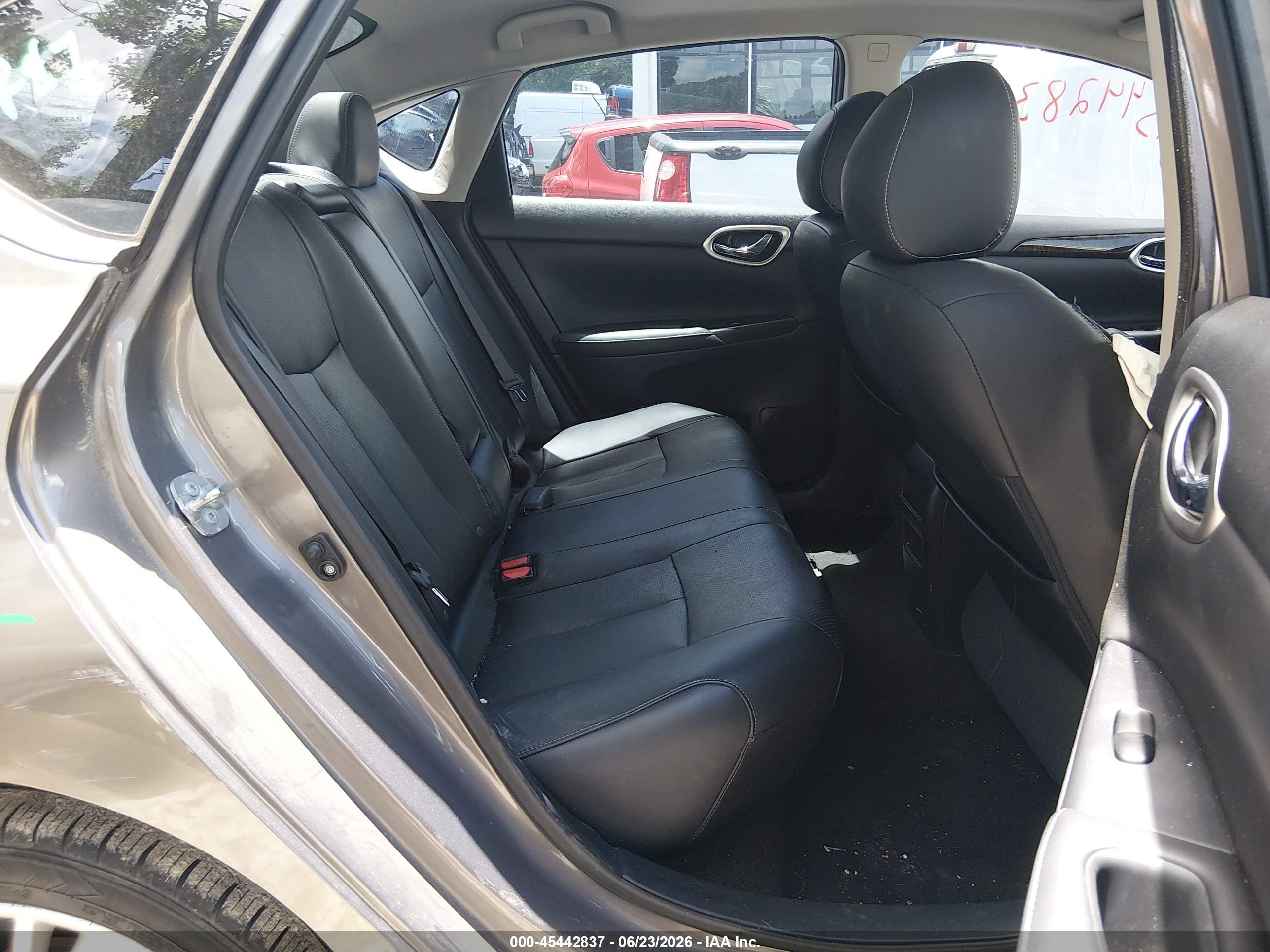 2015 Nissan Sentra Sl Gray vin: 3N1AB7AP1FY241165