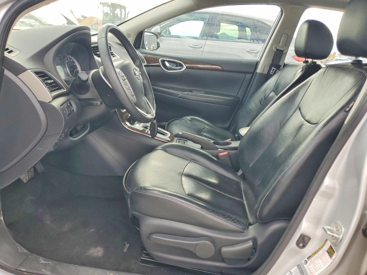 2015 Nissan Sentra Sl Silver vin: 3N1AB7AP1FY242378