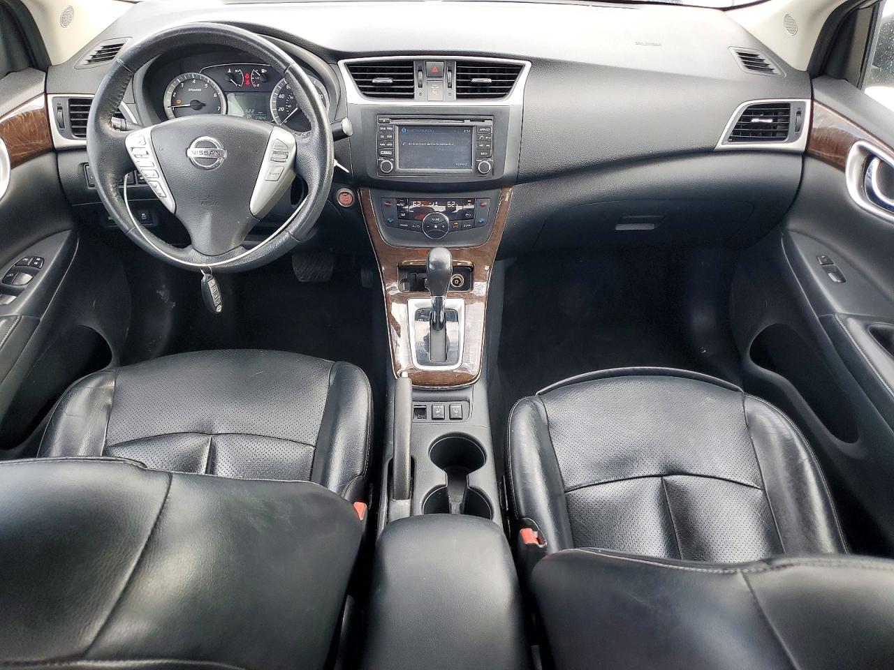2015 Nissan Sentra Sl Silver vin: 3N1AB7AP1FY242378