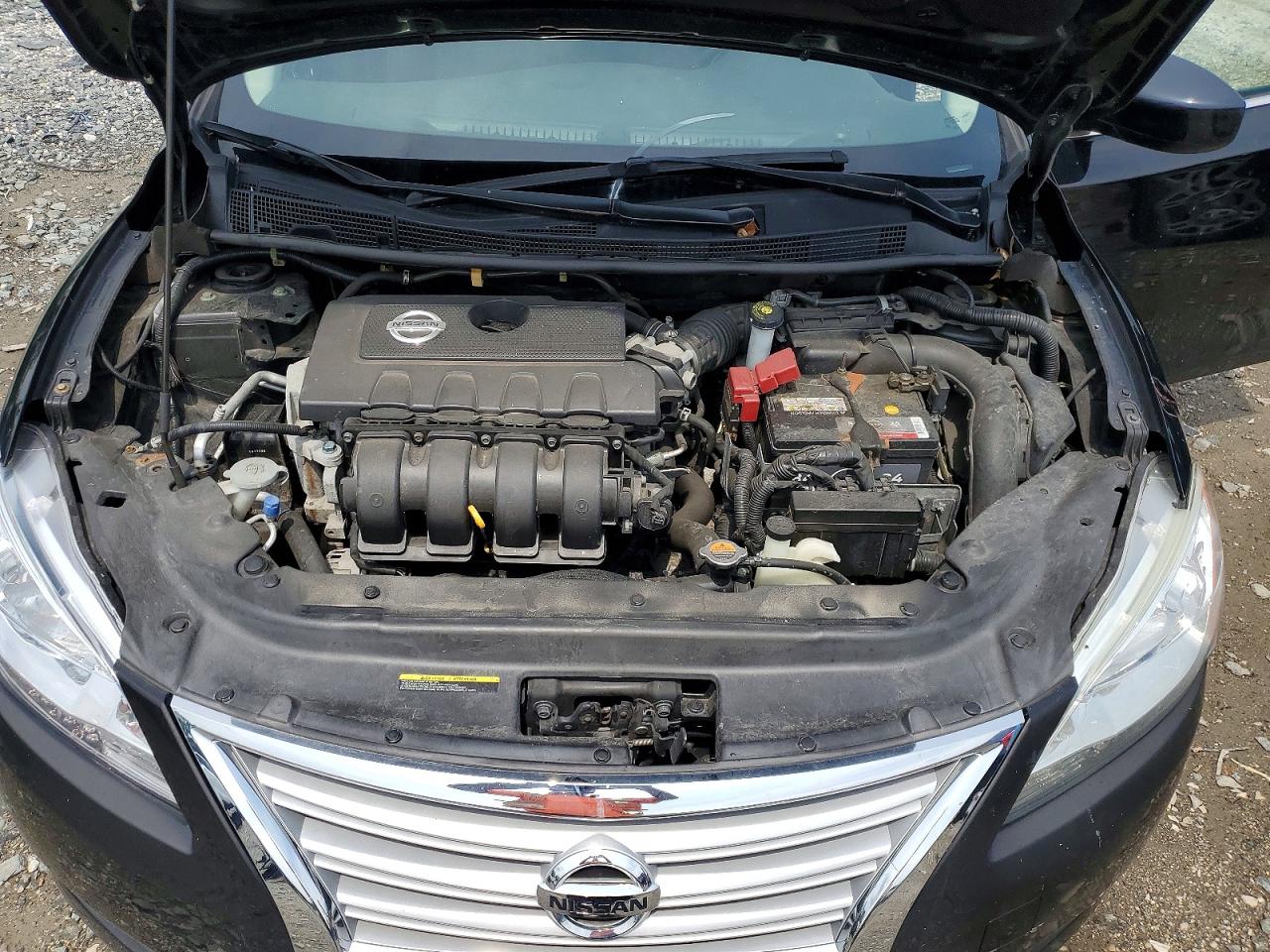 2015 Nissan Sentra Sv Black vin: 3N1AB7AP1FY243921
