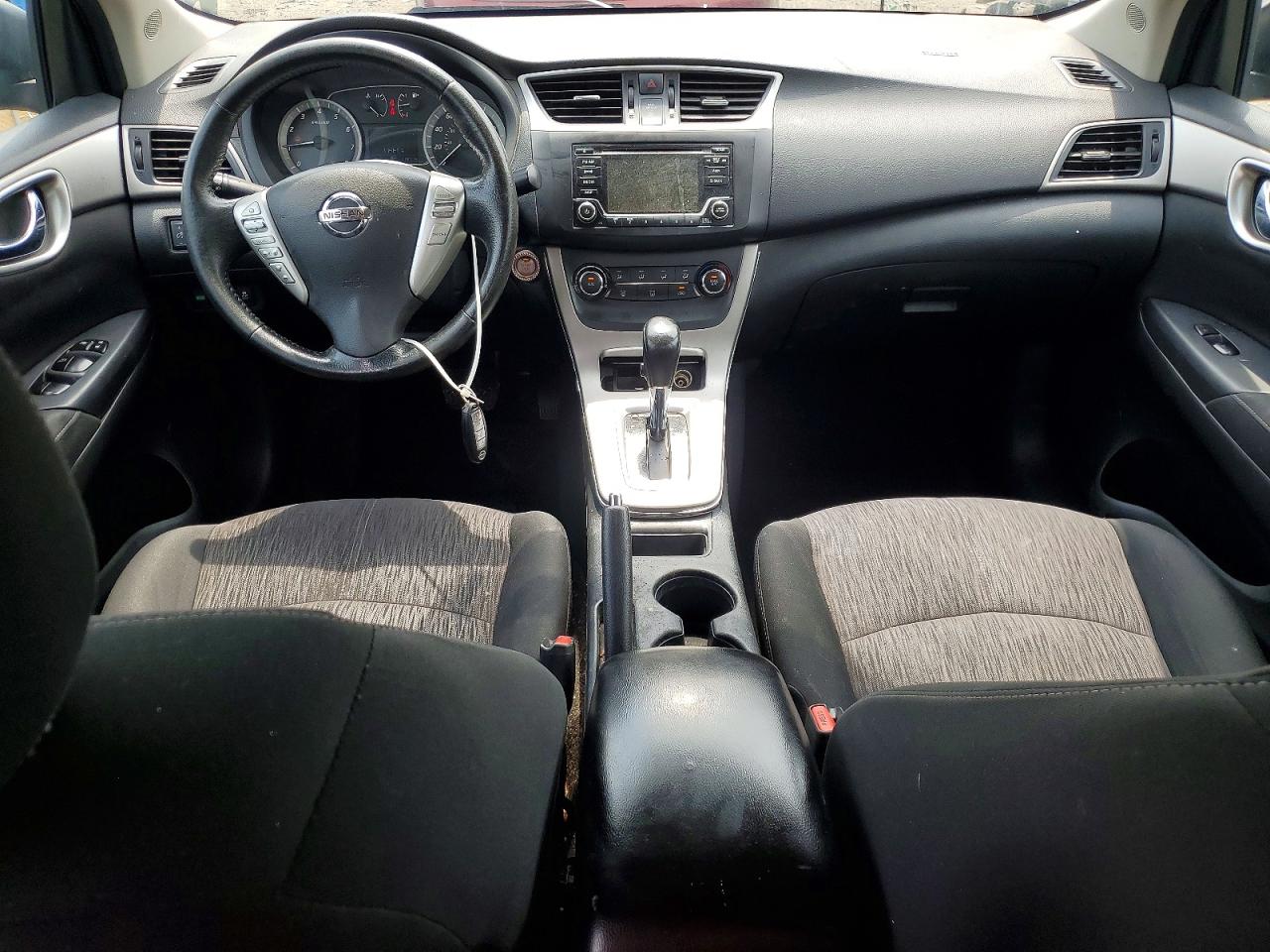 2015 Nissan Sentra Sv Black vin: 3N1AB7AP1FY243921