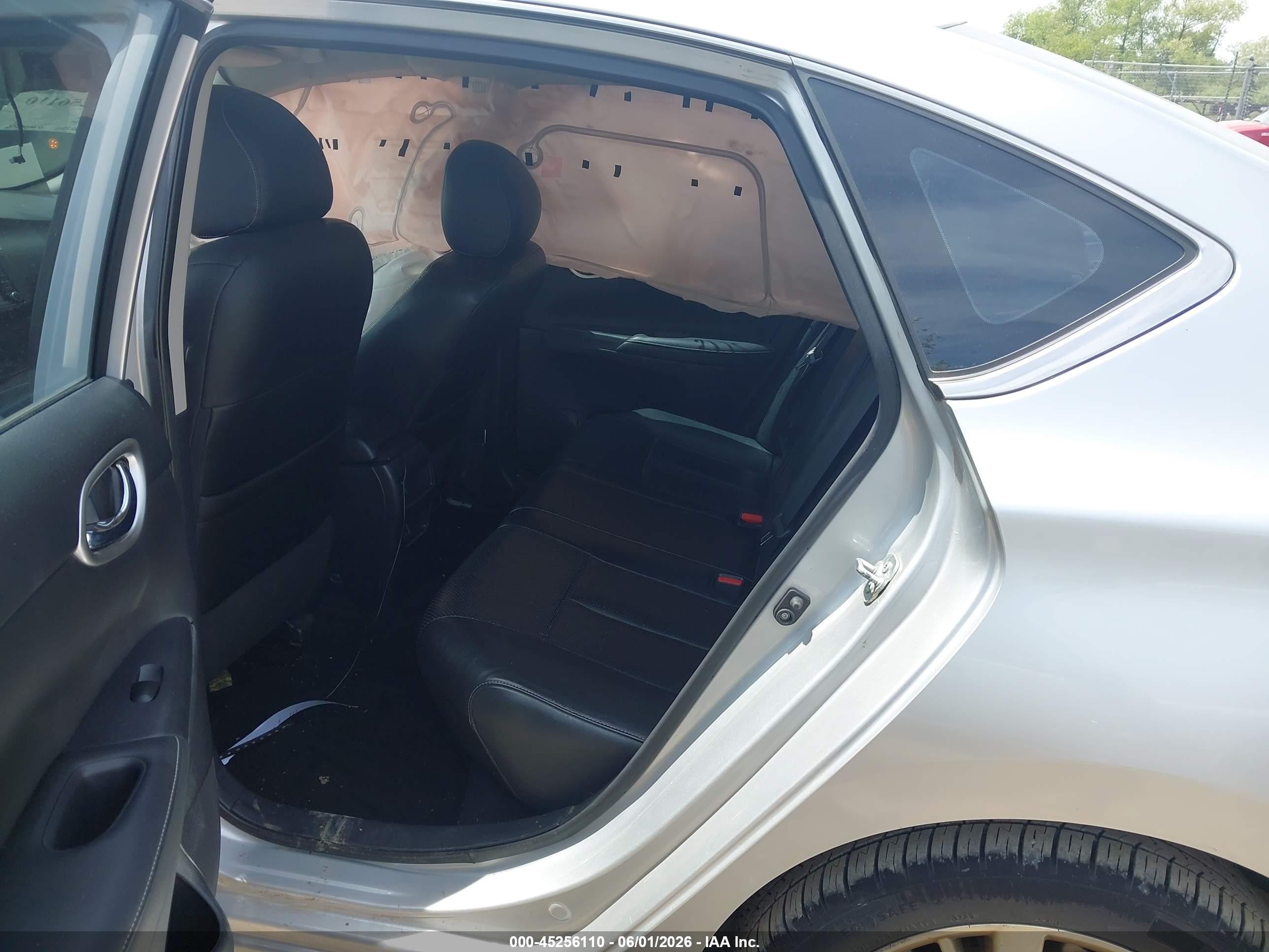 2015 Nissan Sentra Sl Silver vin: 3N1AB7AP1FY245149