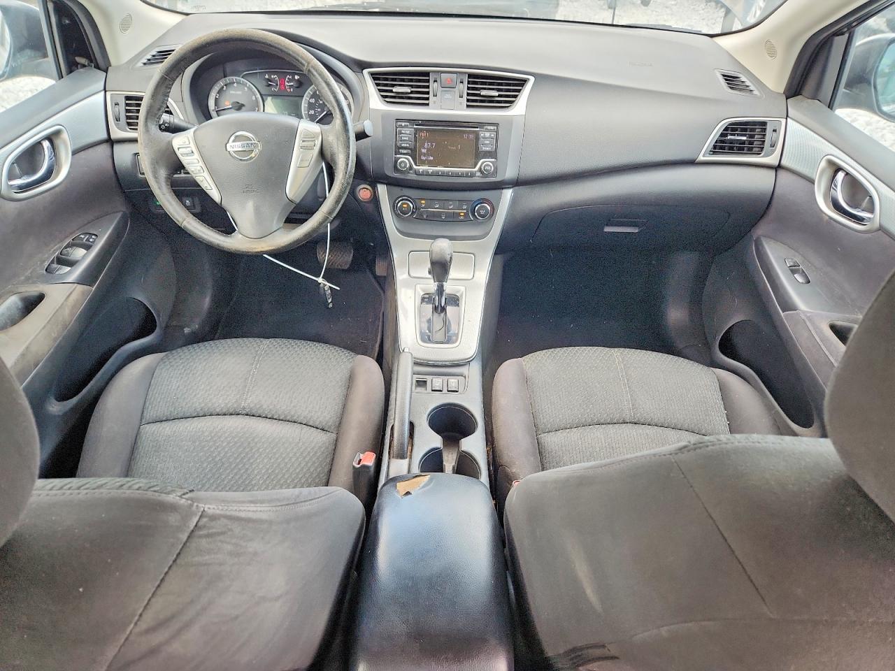 2015 Nissan Sentra Sr Черный vin: 3N1AB7AP1FY248455
