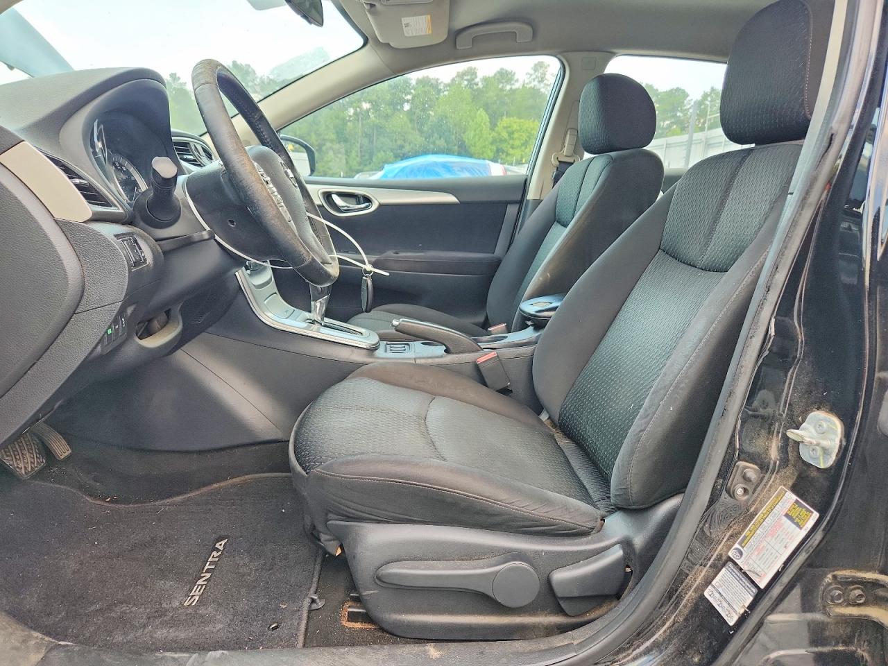 2015 Nissan Sentra Sr Черный vin: 3N1AB7AP1FY248455