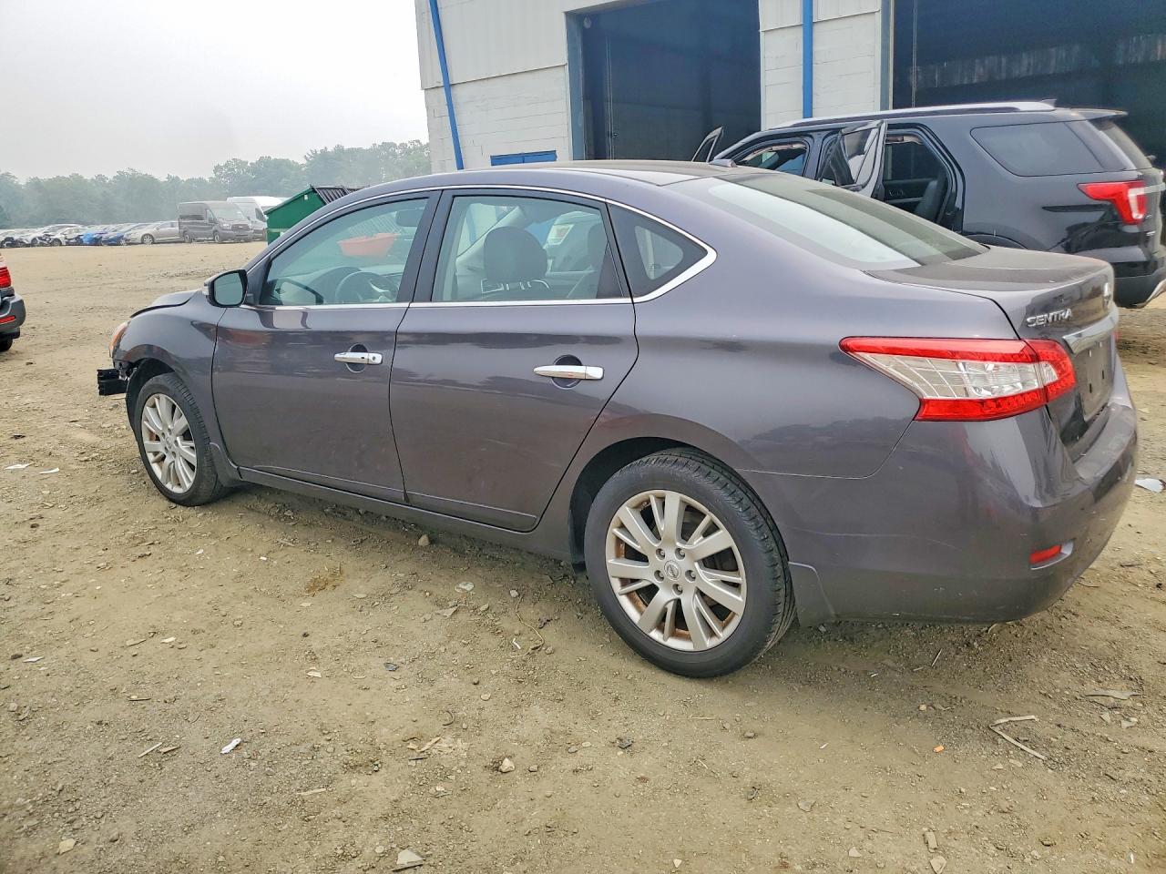 2015 Nissan Sentra Sl Серый vin: 3N1AB7AP1FY254305