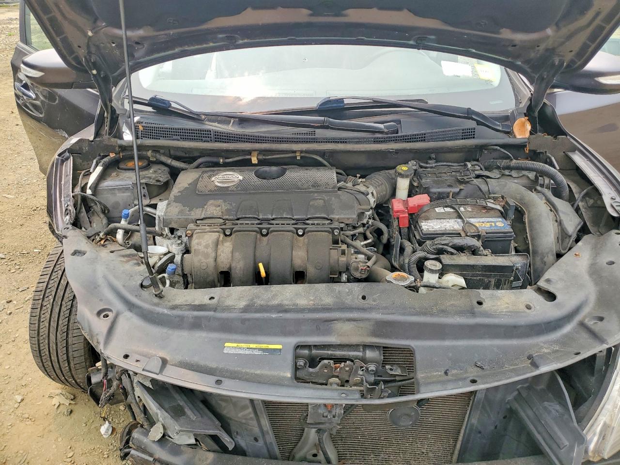 2015 Nissan Sentra Sl Серый vin: 3N1AB7AP1FY254305