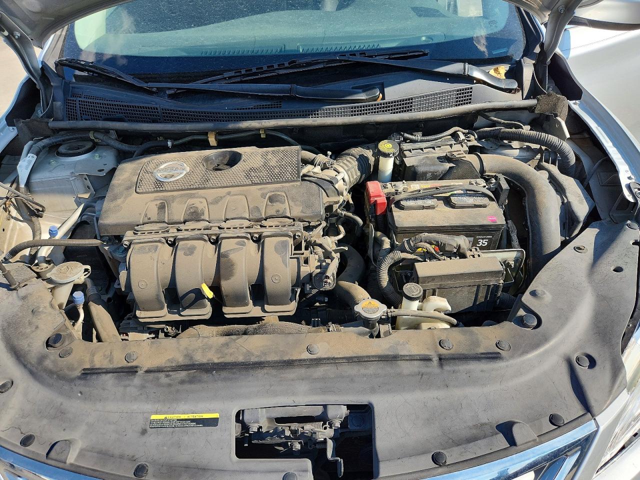 2015 Nissan Sentra Sv Gray vin: 3N1AB7AP1FY258693