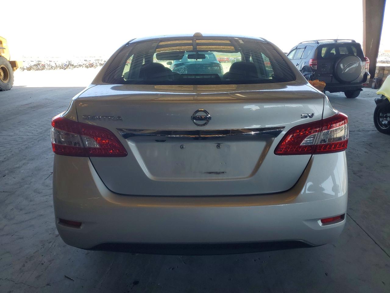 2015 Nissan Sentra Sv Silver vin: 3N1AB7AP1FY264817