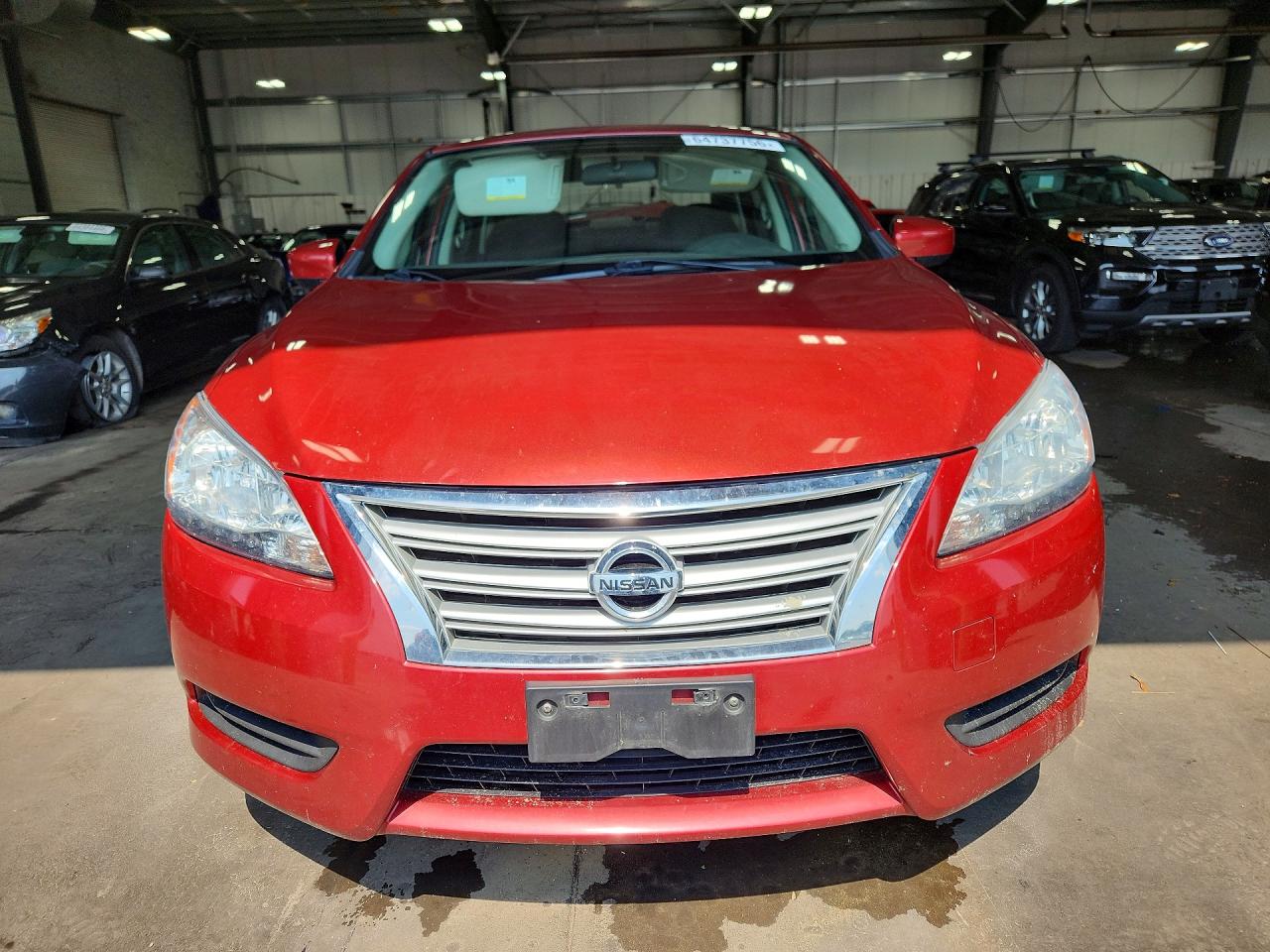 2015 Nissan Sentra Sv Red vin: 3N1AB7AP1FY268639
