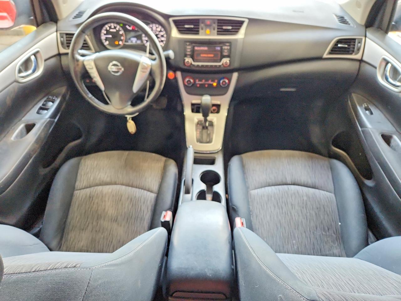 2015 Nissan Sentra Sv Red vin: 3N1AB7AP1FY268639