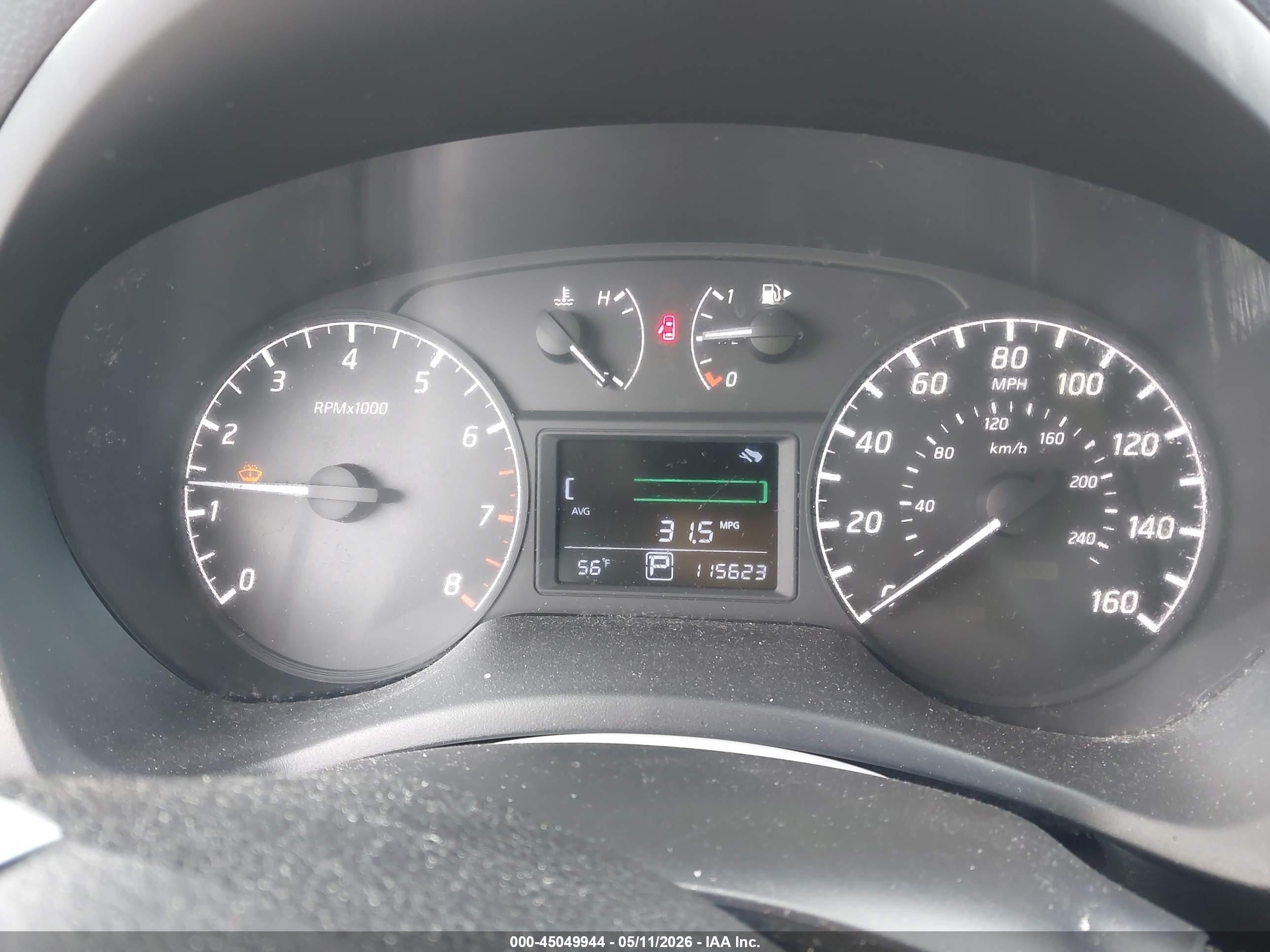 2015 Nissan Sentra S Gray vin: 3N1AB7AP1FY278118
