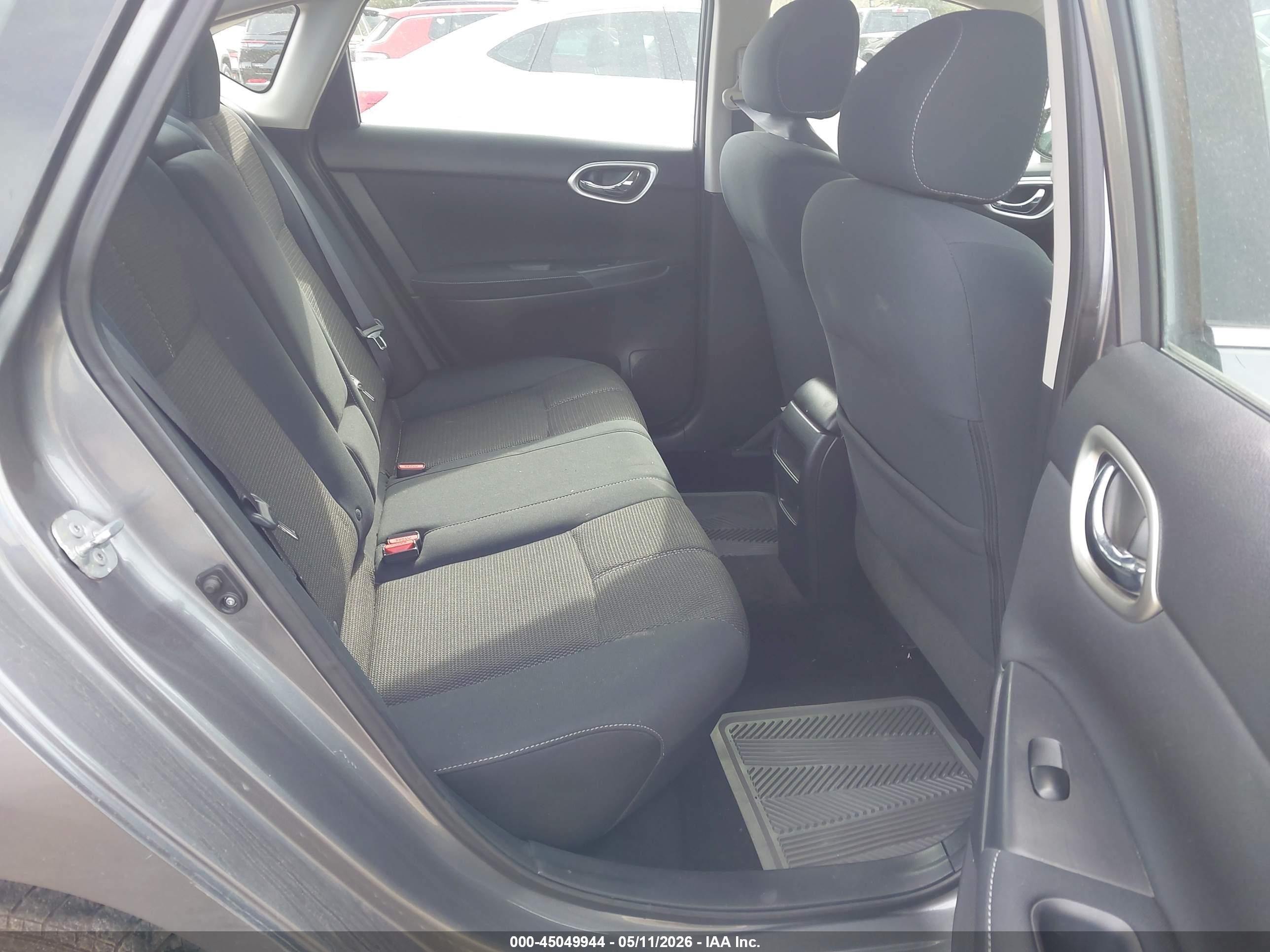 2015 Nissan Sentra S Gray vin: 3N1AB7AP1FY278118