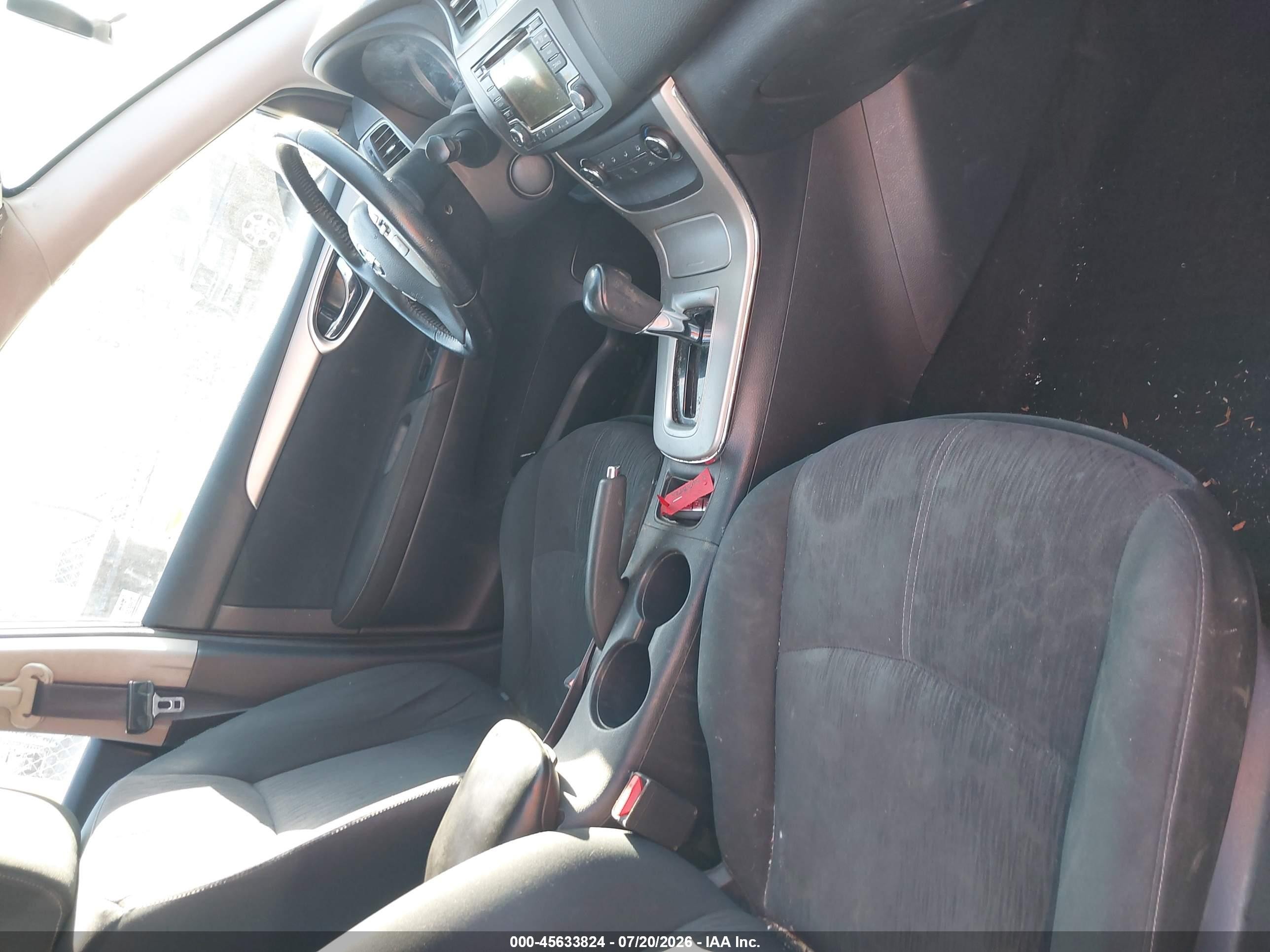 2015 Nissan Sentra Sv Black vin: 3N1AB7AP1FY280662