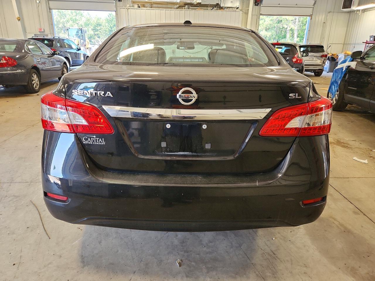 2015 Nissan Sentra Sl Black vin: 3N1AB7AP1FY298675