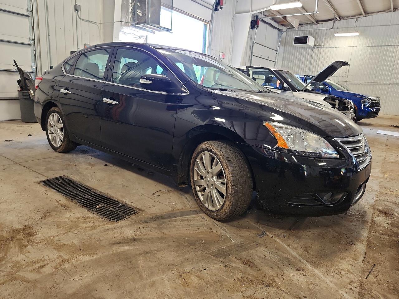 2015 Nissan Sentra Sl Black vin: 3N1AB7AP1FY298675
