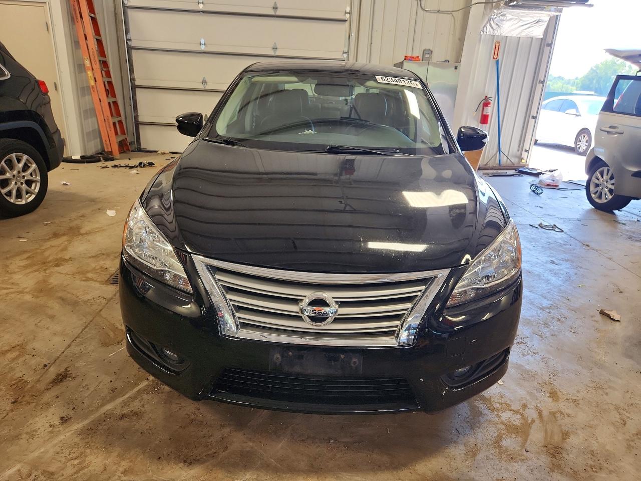 2015 Nissan Sentra Sl Black vin: 3N1AB7AP1FY298675
