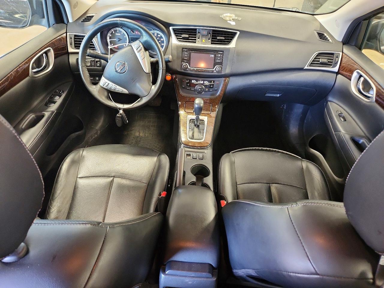 2015 Nissan Sentra Sl Black vin: 3N1AB7AP1FY298675