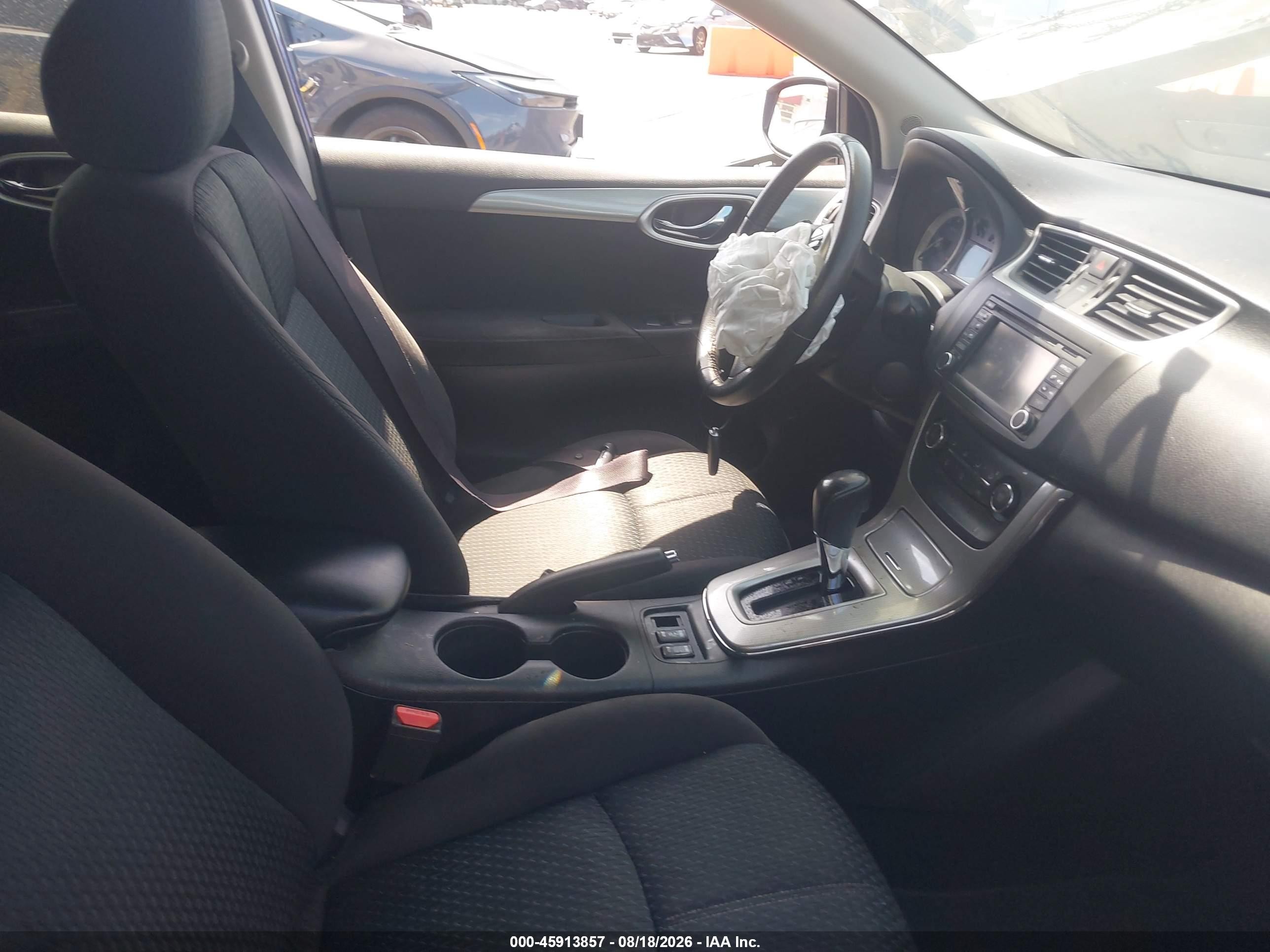 2015 Nissan Sentra Sr Синий vin: 3N1AB7AP1FY308525