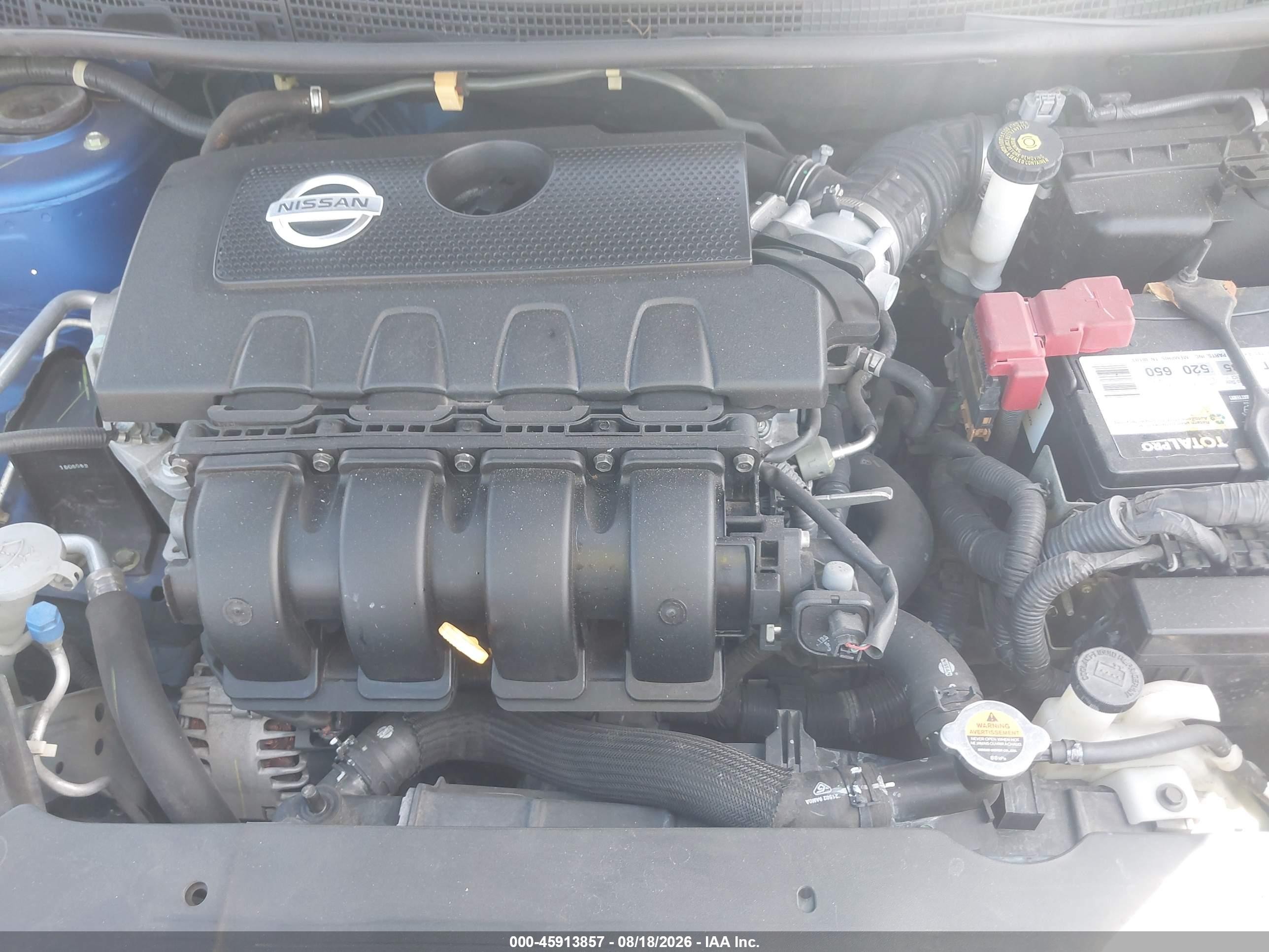 2015 Nissan Sentra Sr Синий vin: 3N1AB7AP1FY308525