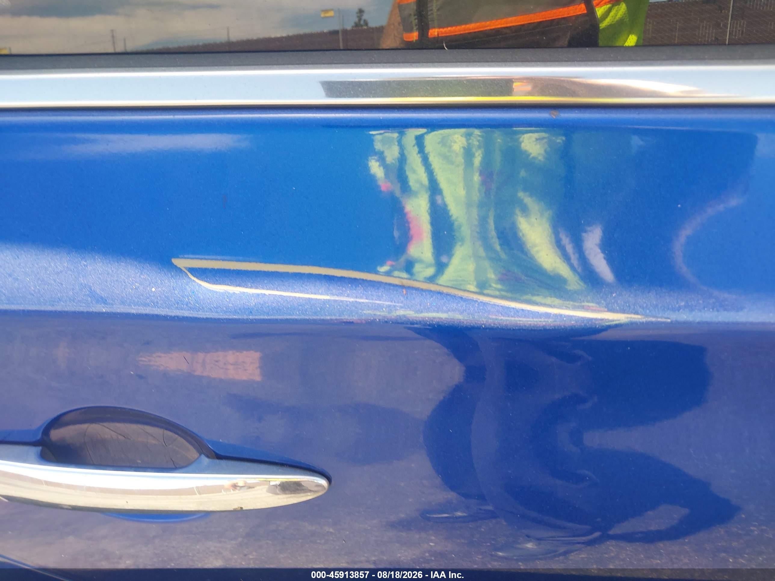 2015 Nissan Sentra Sr Синий vin: 3N1AB7AP1FY308525