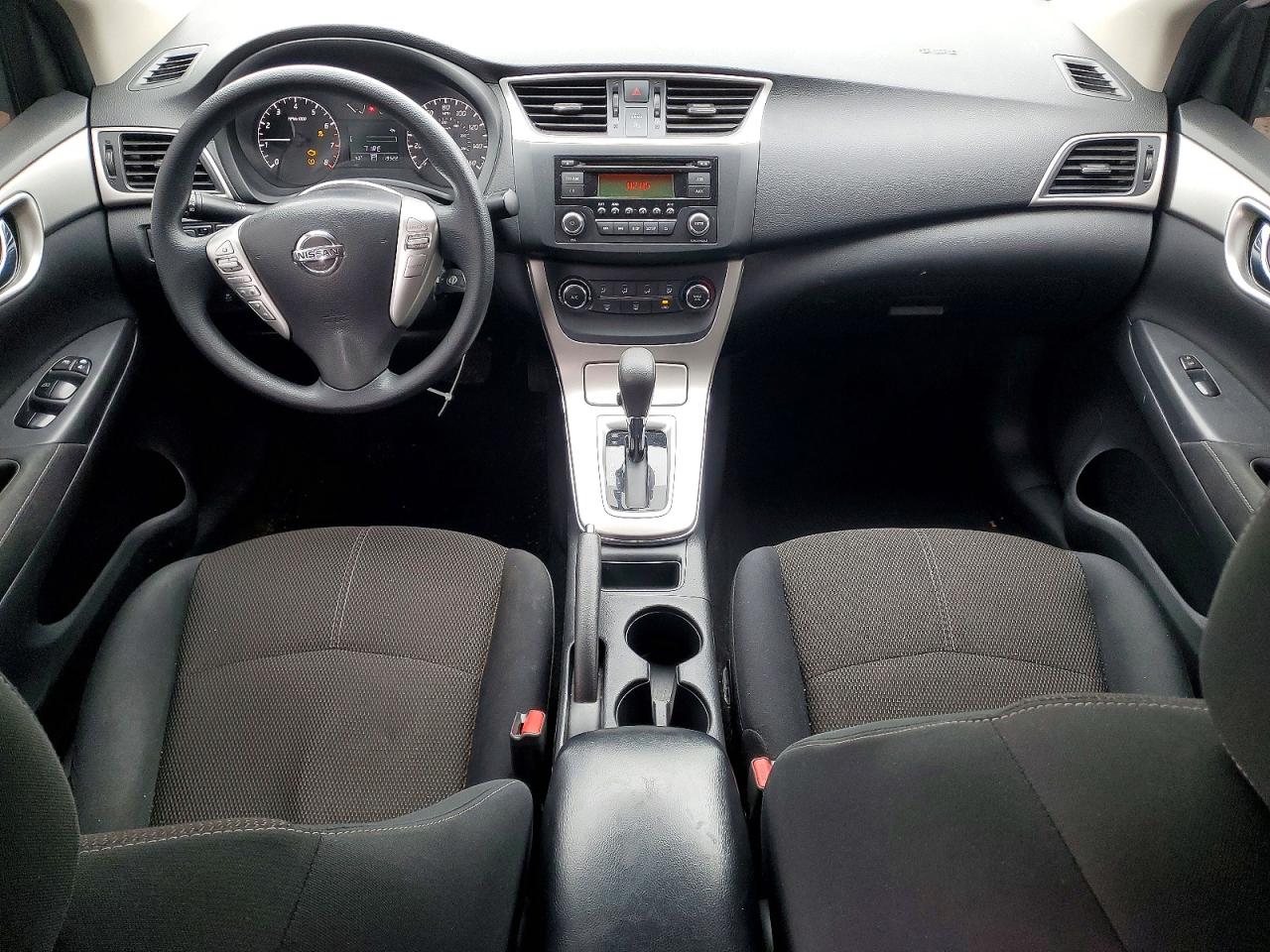 2015 Nissan Sentra S White vin: 3N1AB7AP1FY309903