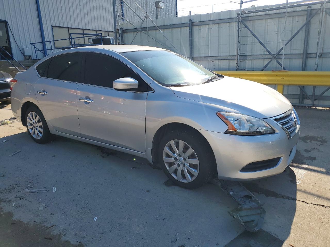 2015 Nissan Sentra Fe+ S Silver vin: 3N1AB7AP1FY311487