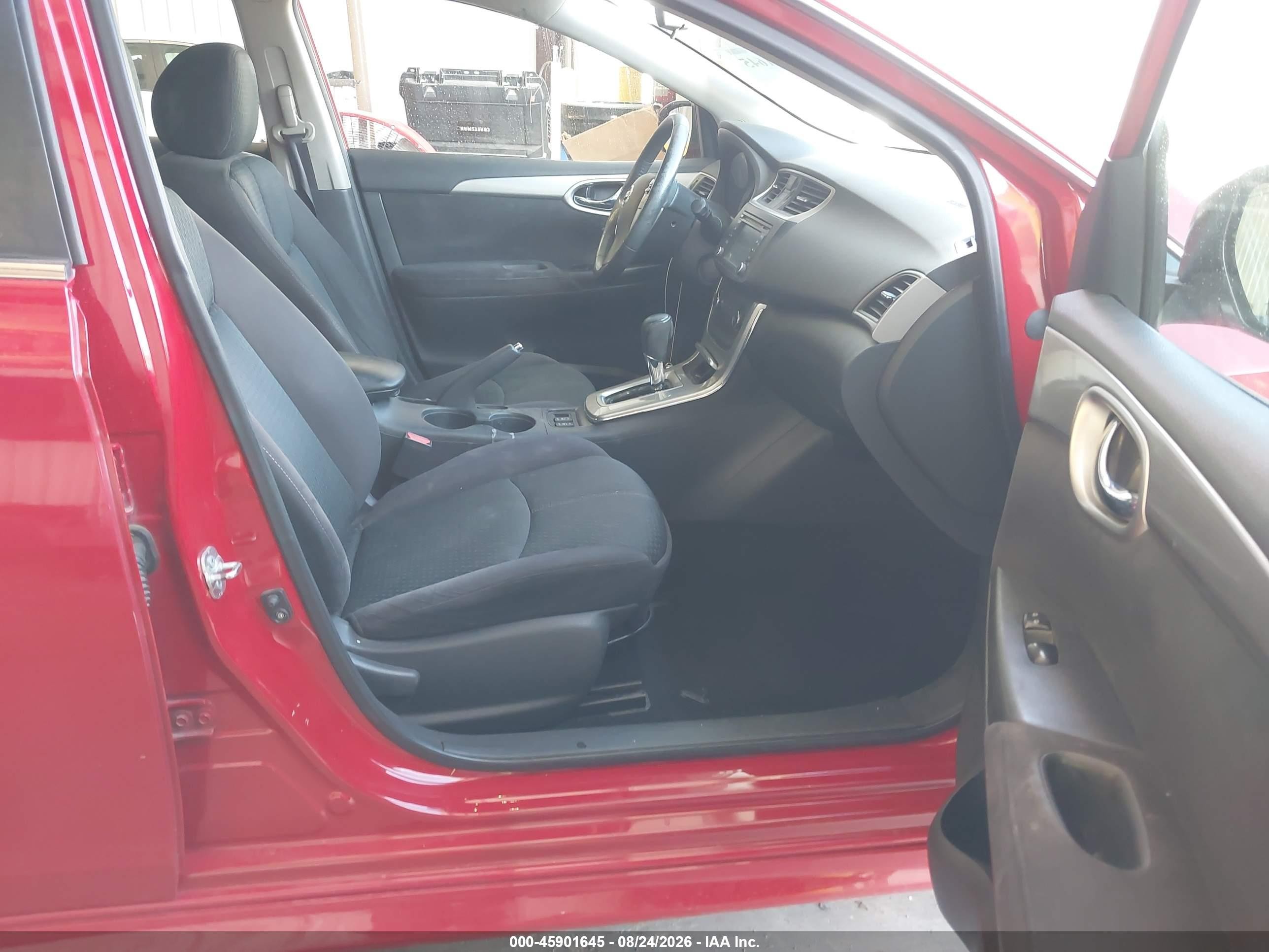 2015 Nissan Sentra Sr Red vin: 3N1AB7AP1FY314101