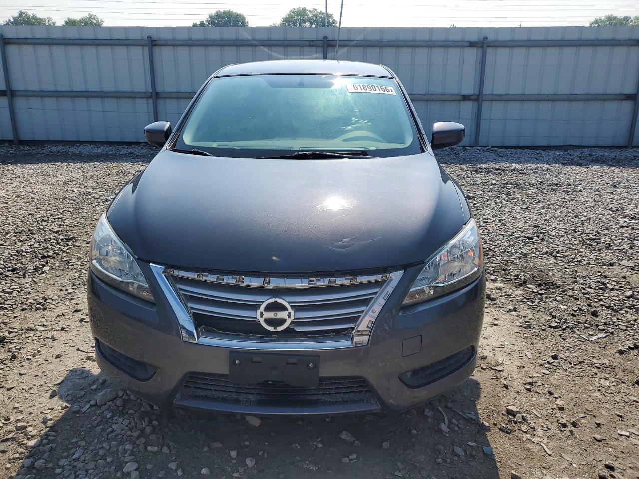 2015 Nissan Sentra Sv Gray vin: 3N1AB7AP1FY315524