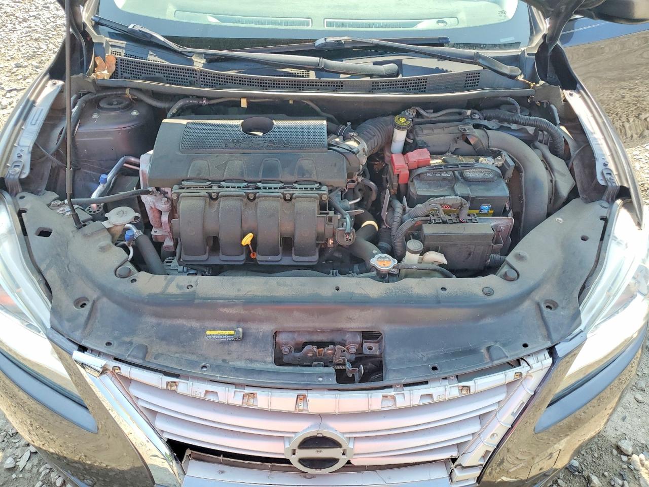 2015 Nissan Sentra Sv Gray vin: 3N1AB7AP1FY315524