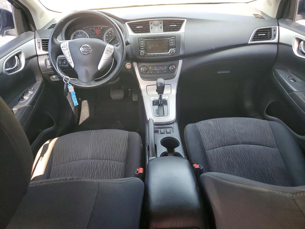 2015 Nissan Sentra Sv Gray vin: 3N1AB7AP1FY315524