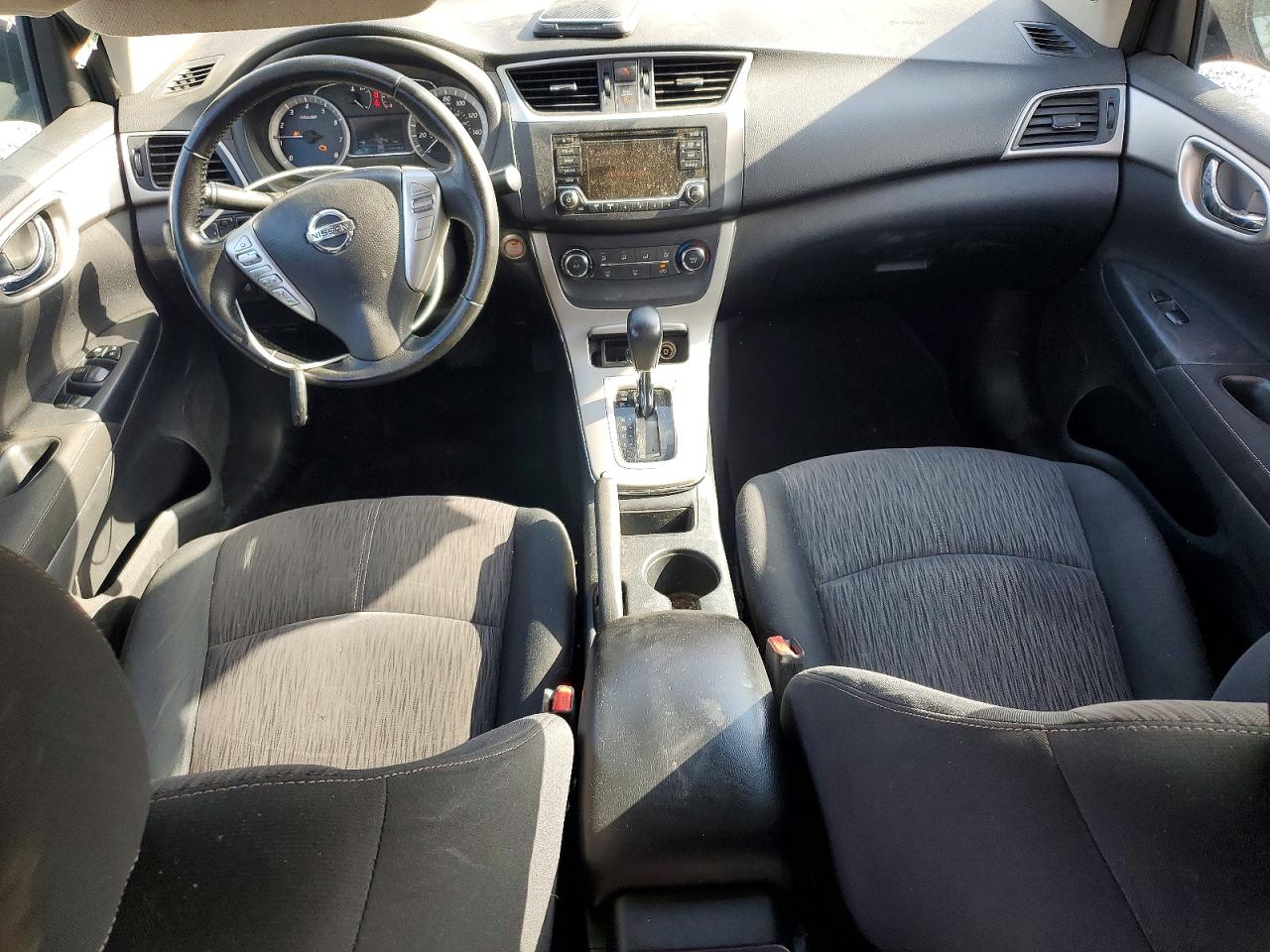 2015 Nissan Sentra Sv Red vin: 3N1AB7AP1FY318746