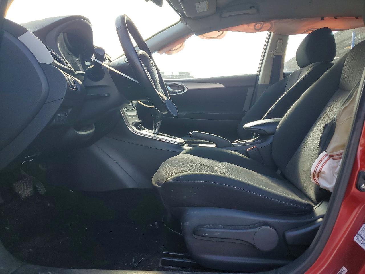 2015 Nissan Sentra Sv Red vin: 3N1AB7AP1FY318746