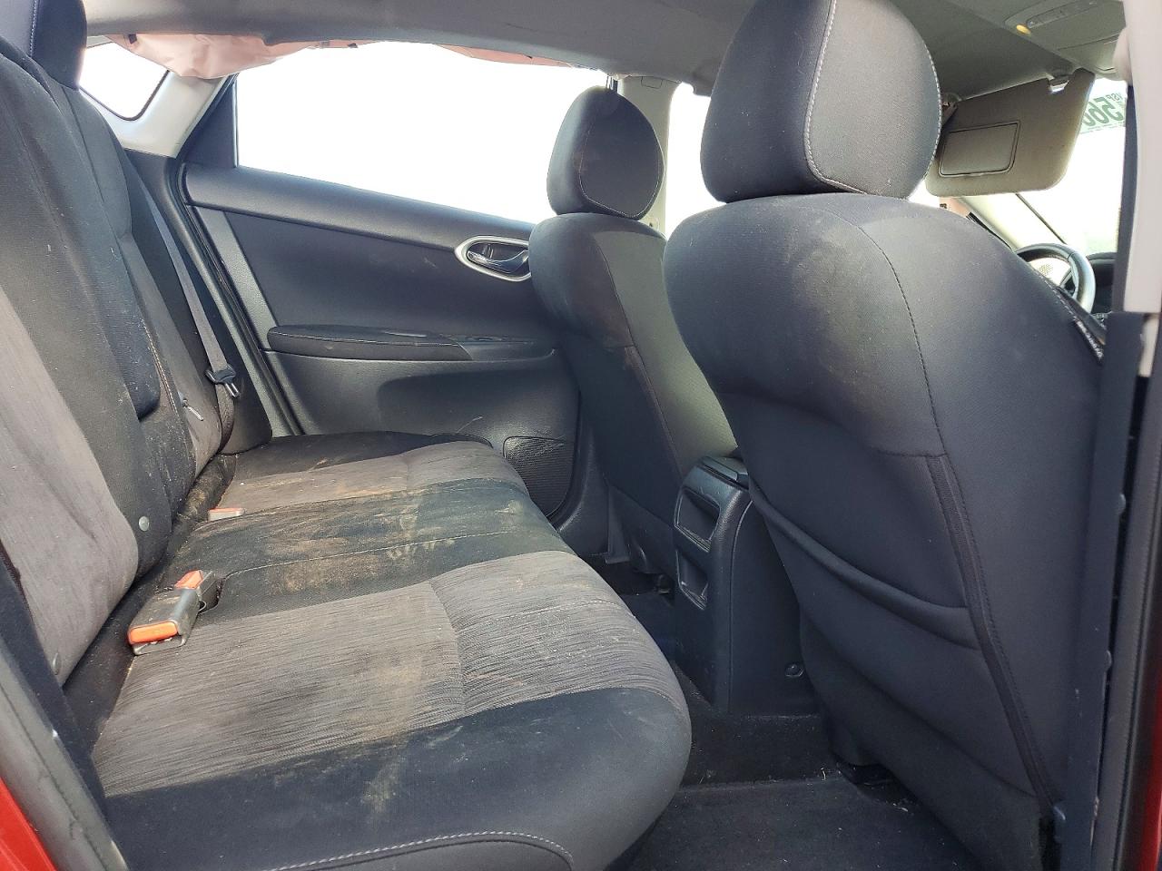2015 Nissan Sentra Sv Red vin: 3N1AB7AP1FY318746