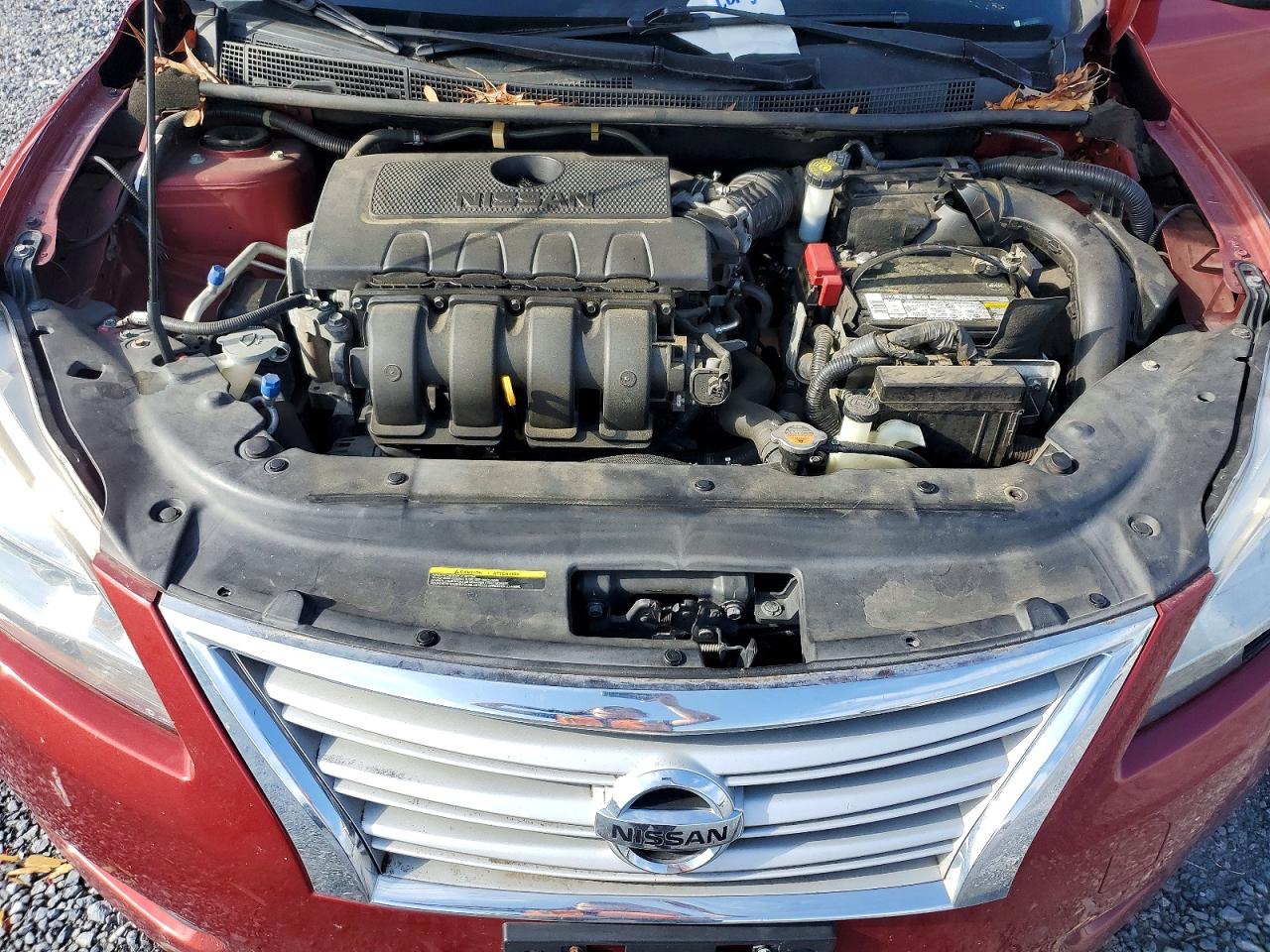 2015 Nissan Sentra Sv Red vin: 3N1AB7AP1FY318746
