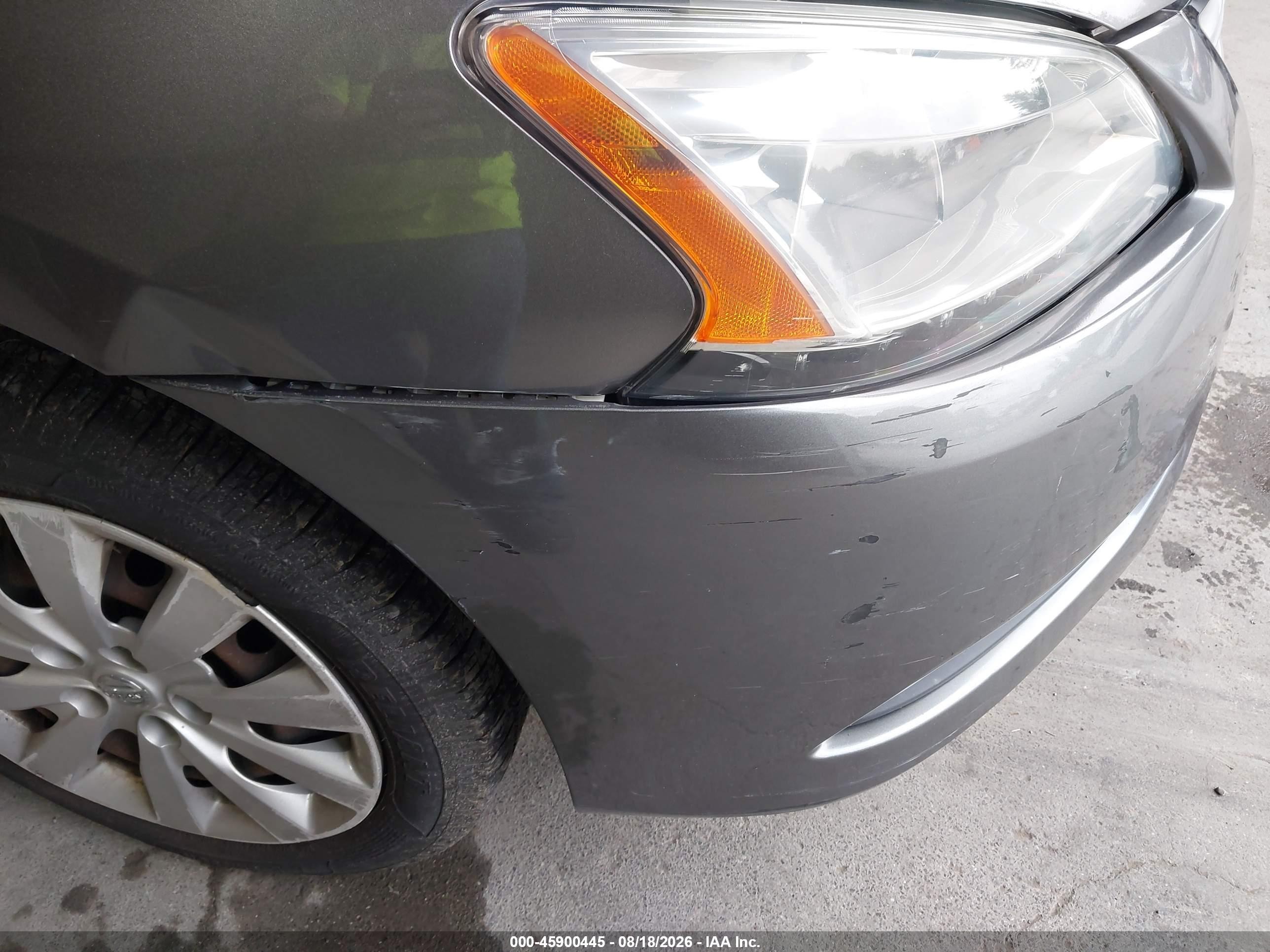 2015 Nissan Sentra Sv Gray vin: 3N1AB7AP1FY321257