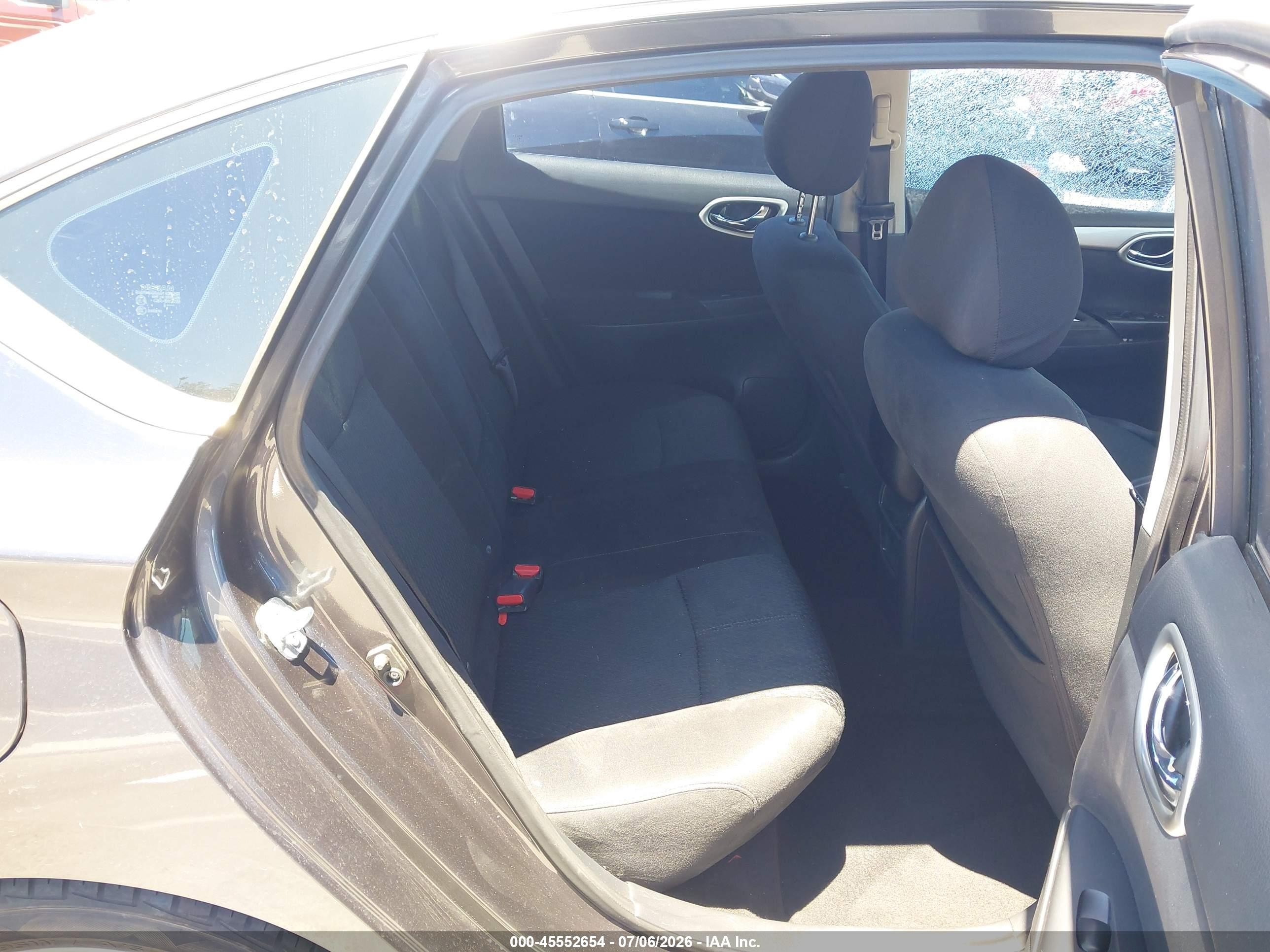 2015 Nissan Sentra Sr Gray vin: 3N1AB7AP1FY329293