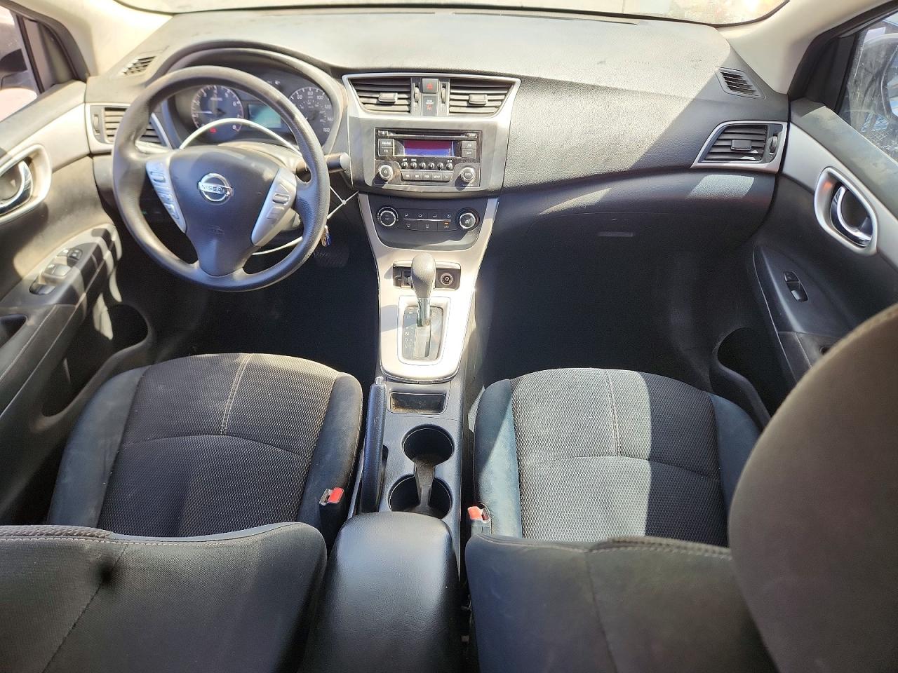 2015 Nissan Sentra S Silver vin: 3N1AB7AP1FY332680