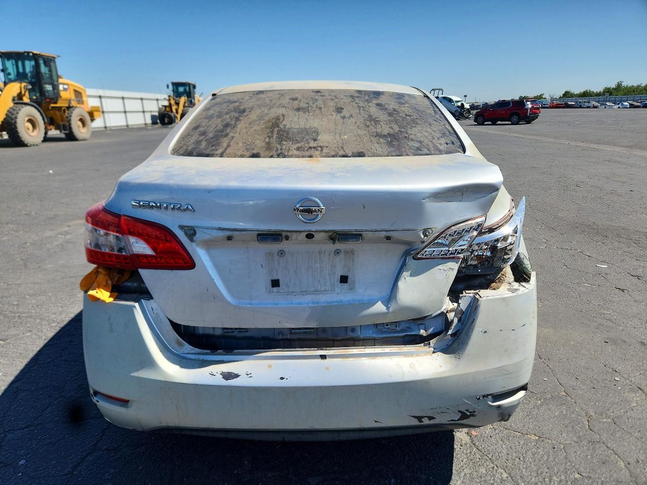 2015 Nissan Sentra S Silver vin: 3N1AB7AP1FY332680