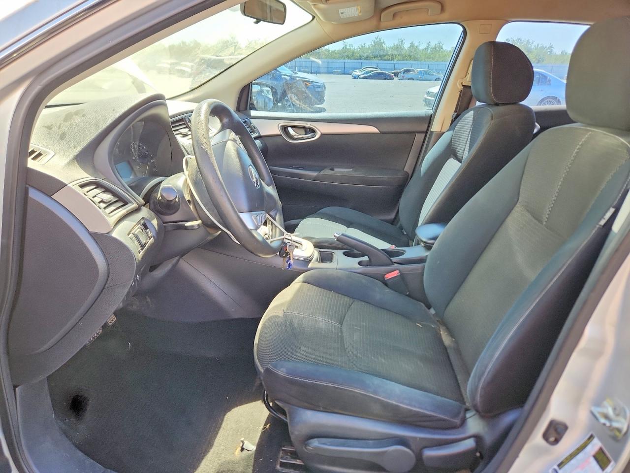 2015 Nissan Sentra S Silver vin: 3N1AB7AP1FY332680