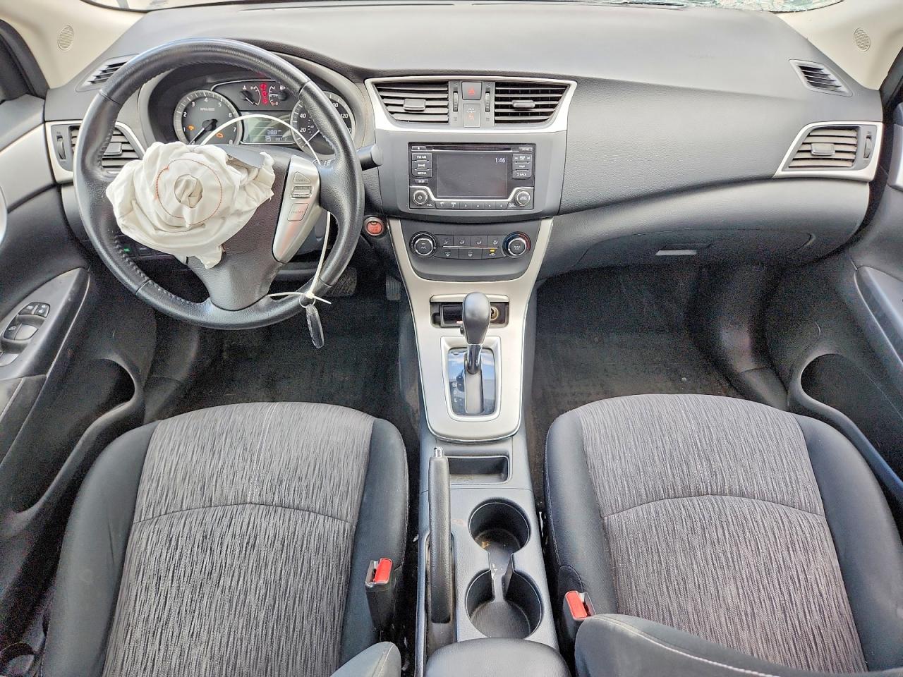 2015 Nissan Sentra Sv Blue vin: 3N1AB7AP1FY336454