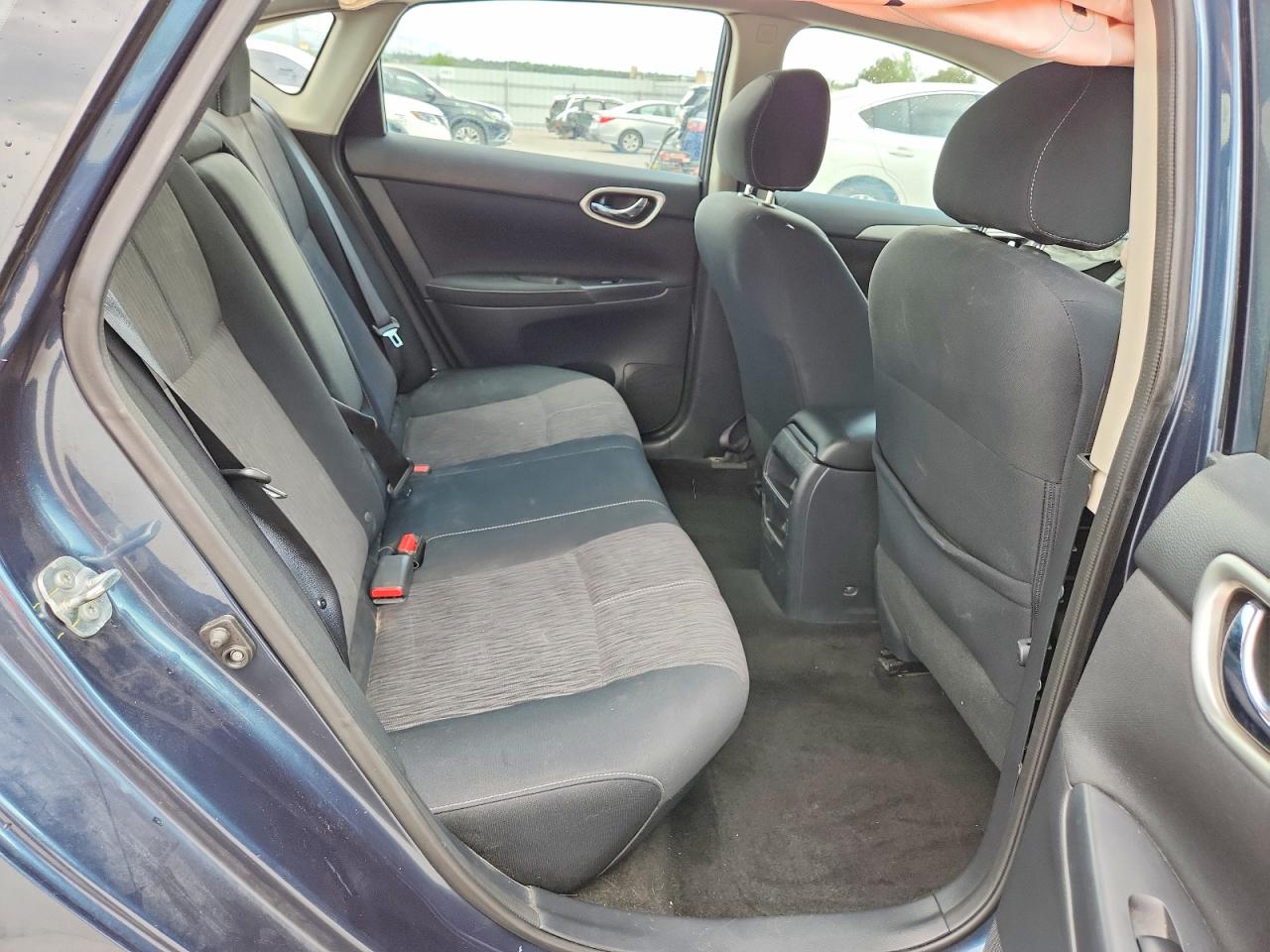 2015 Nissan Sentra Sv Blue vin: 3N1AB7AP1FY336454
